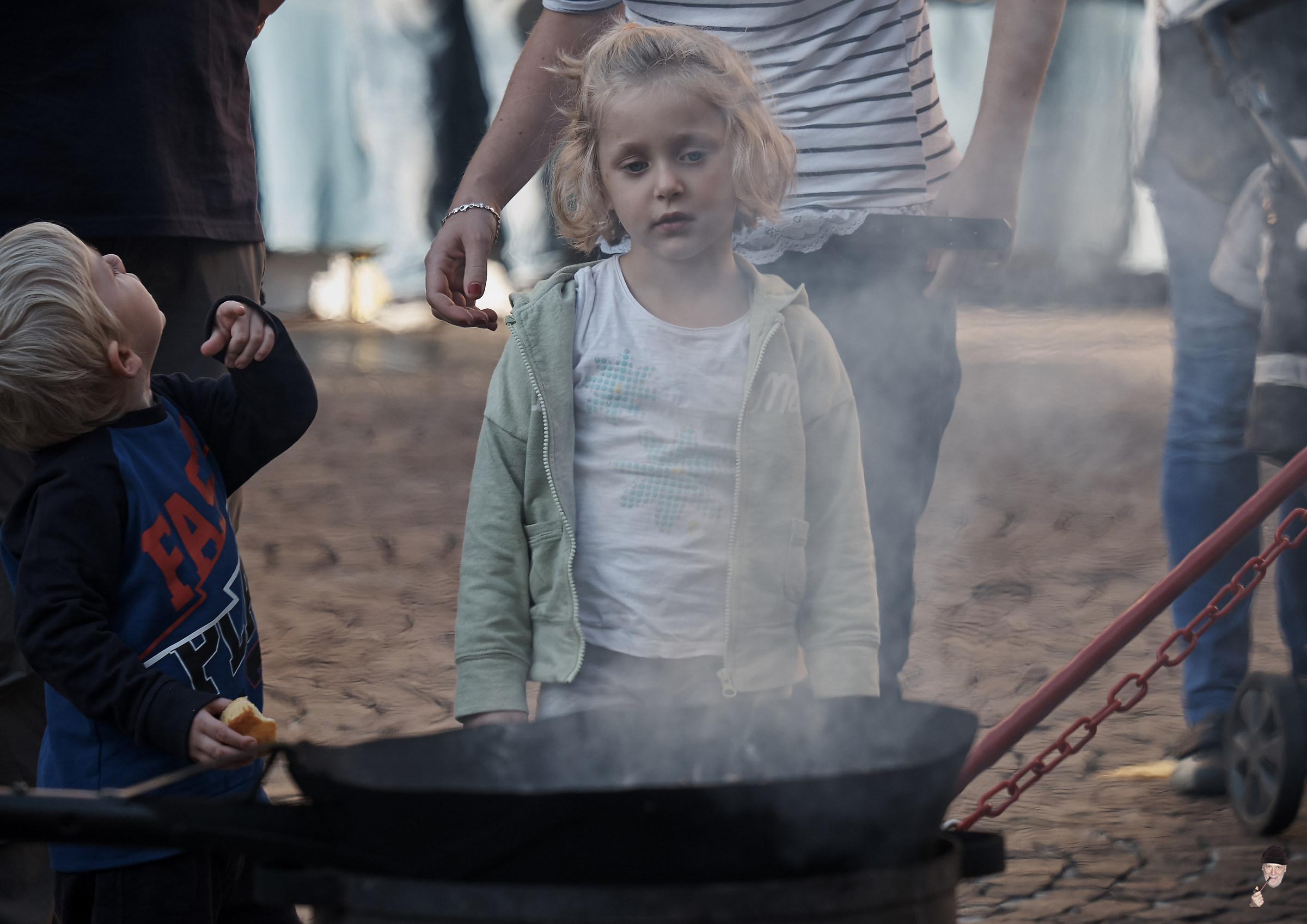 enchanted by the calamity of the calves