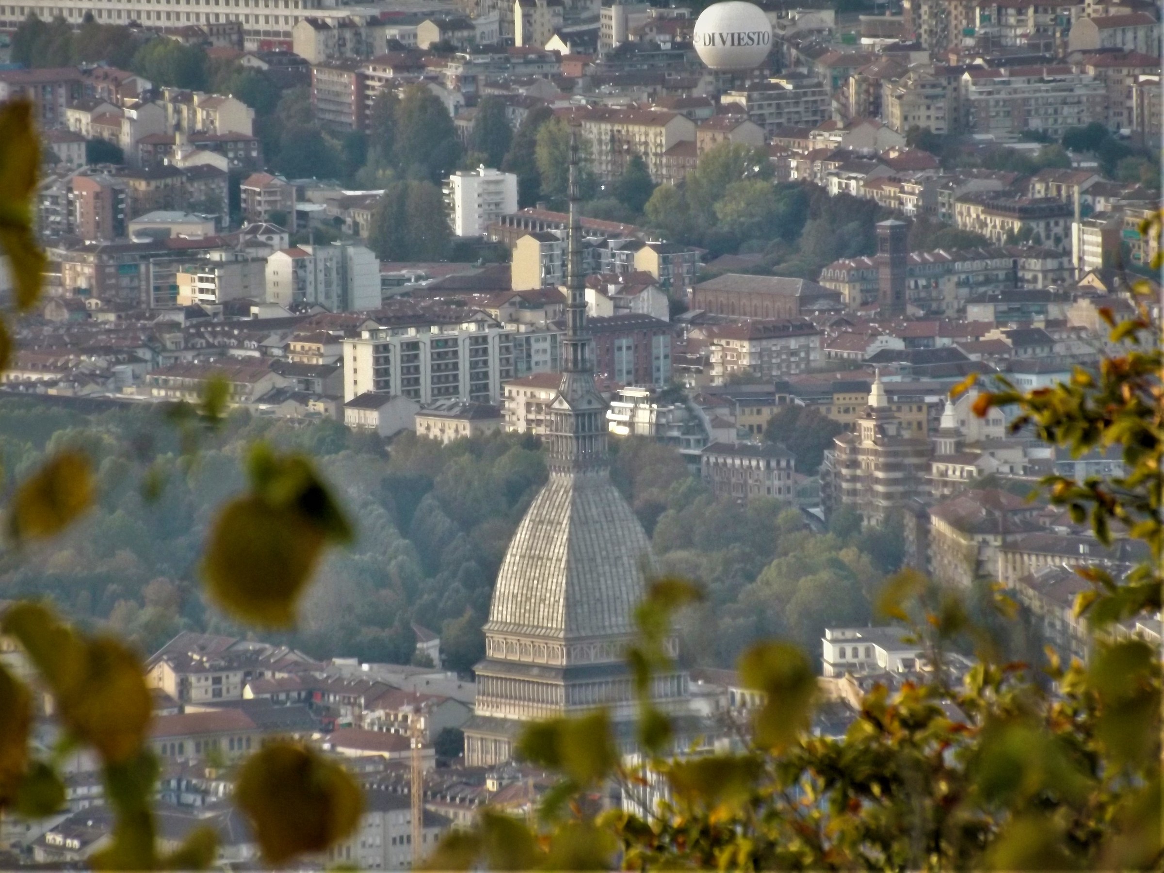 La Mole Antonelliana, vista dal colle della Maddalena