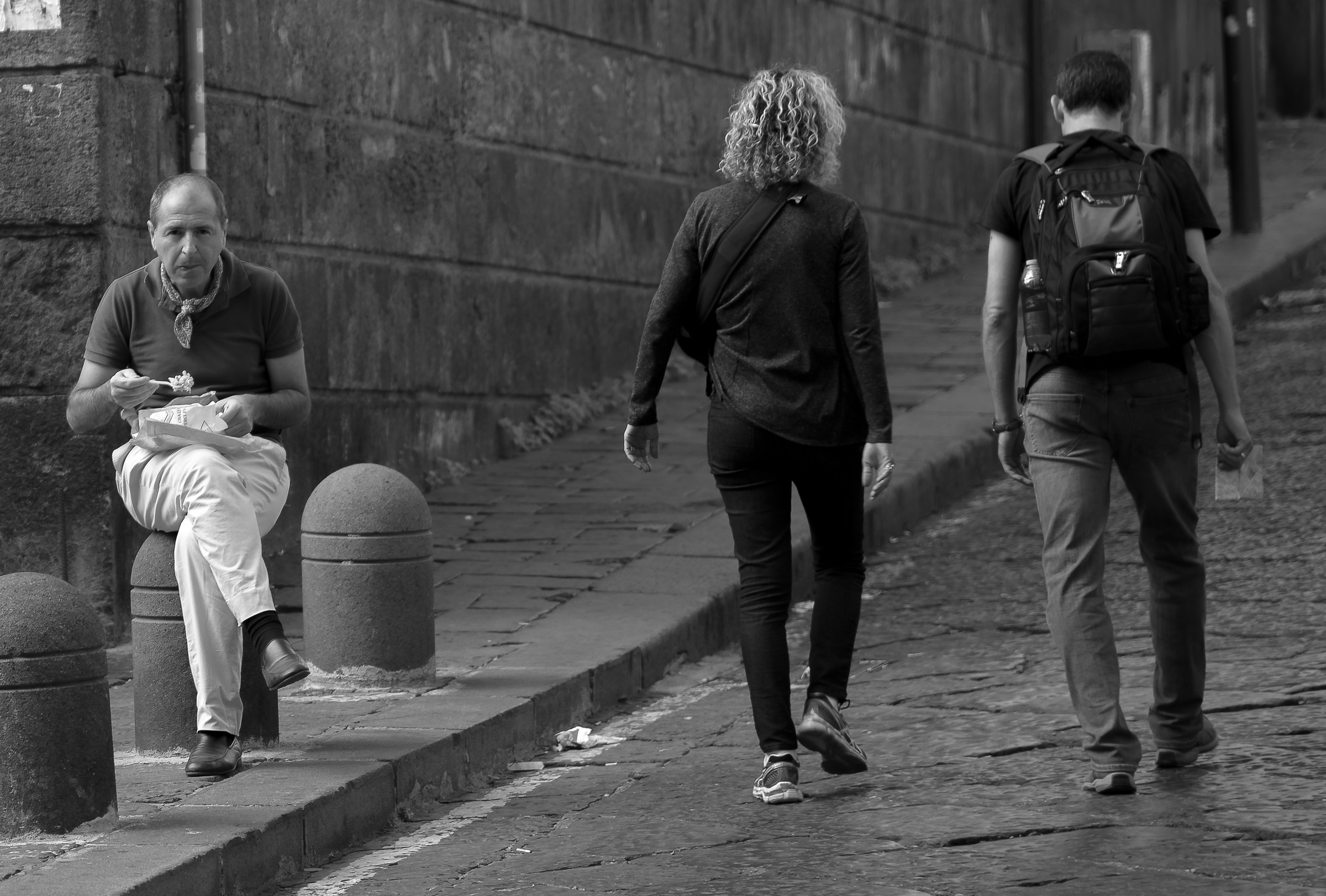 Attimi di una città in movimento