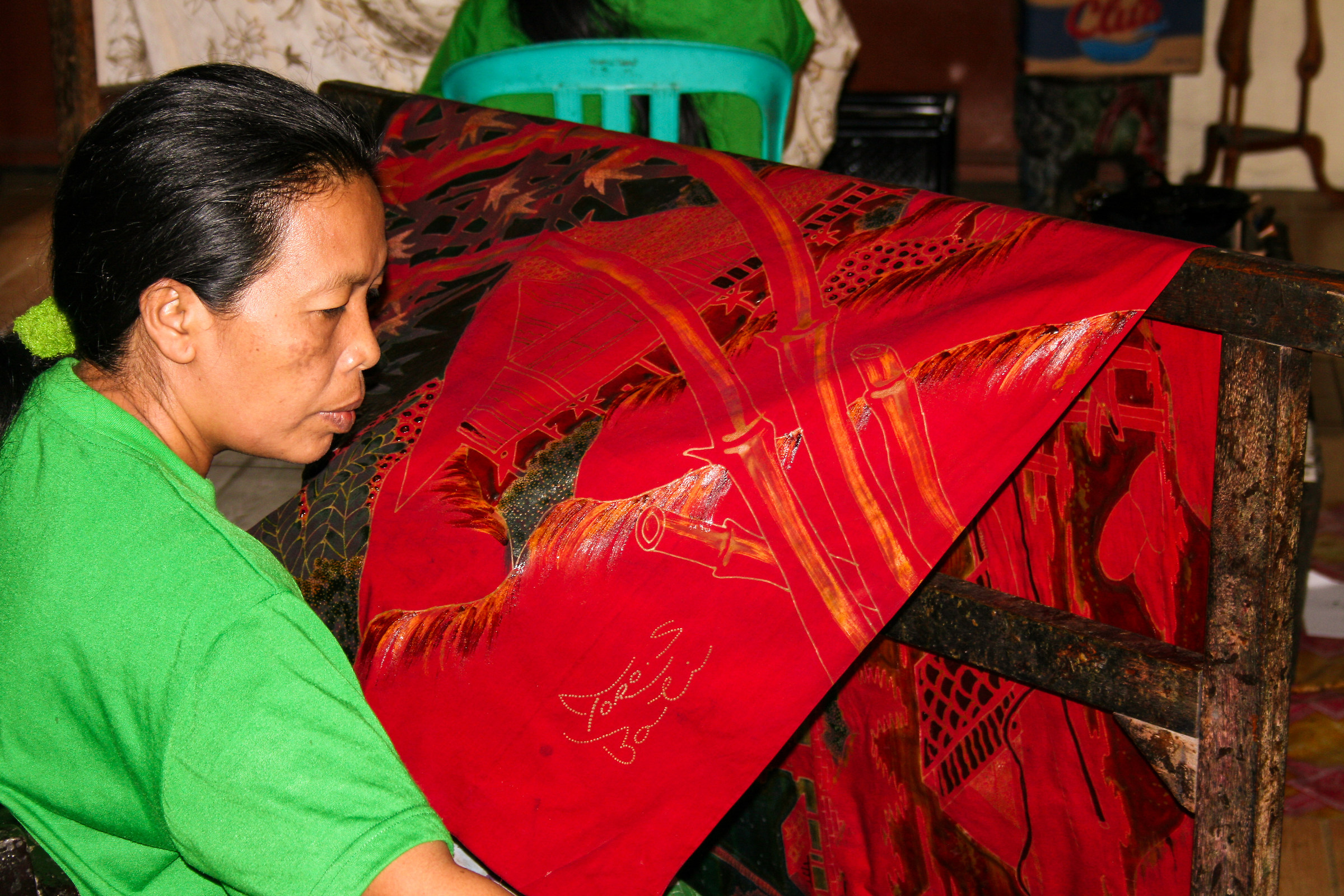 ... art in his hands.