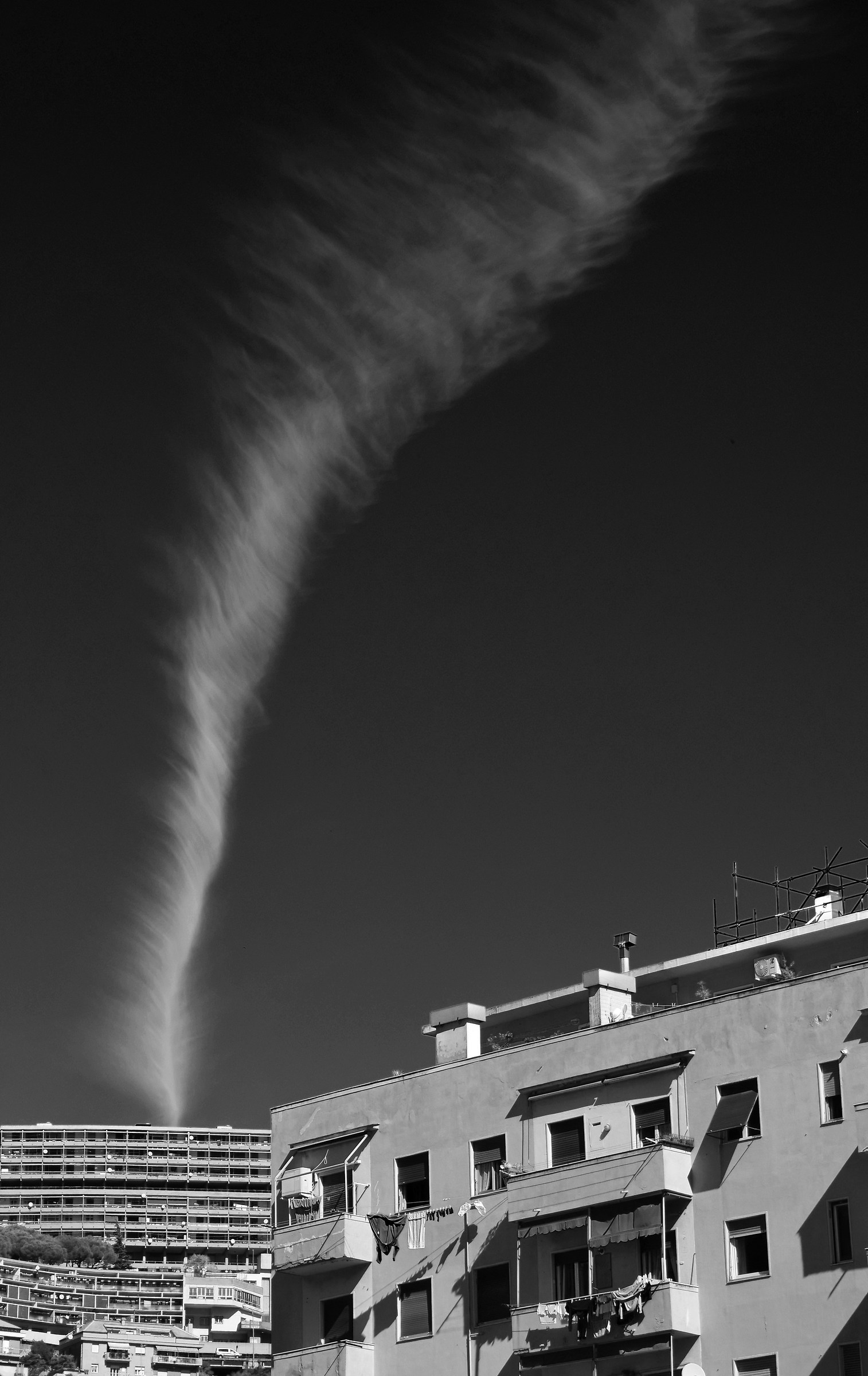 like a lightning strike