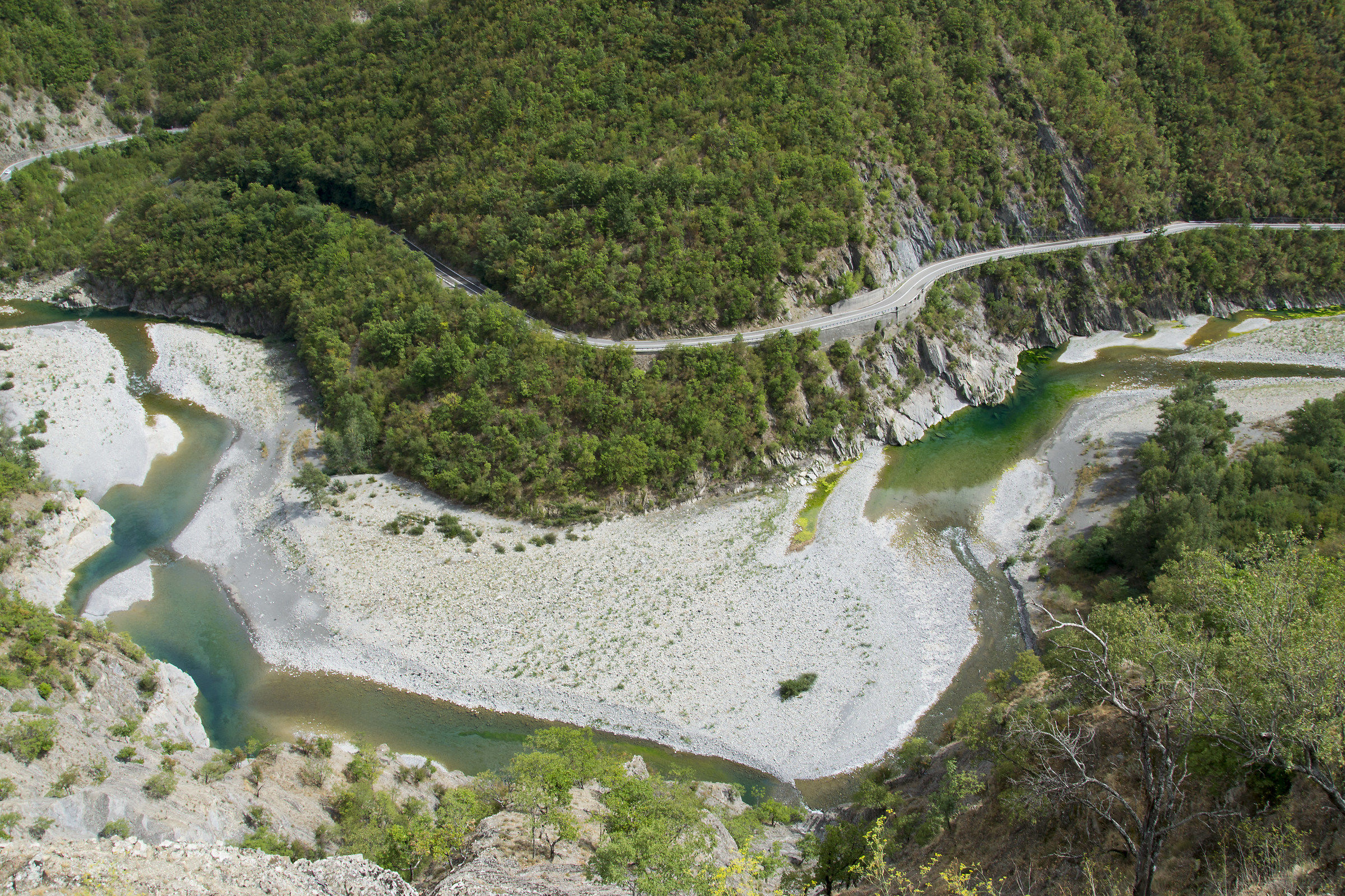 Siccità - Trebbia da Brugnello