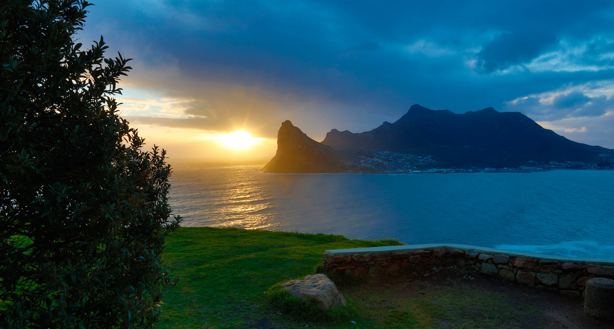 Tramonto a Chapman's Peak