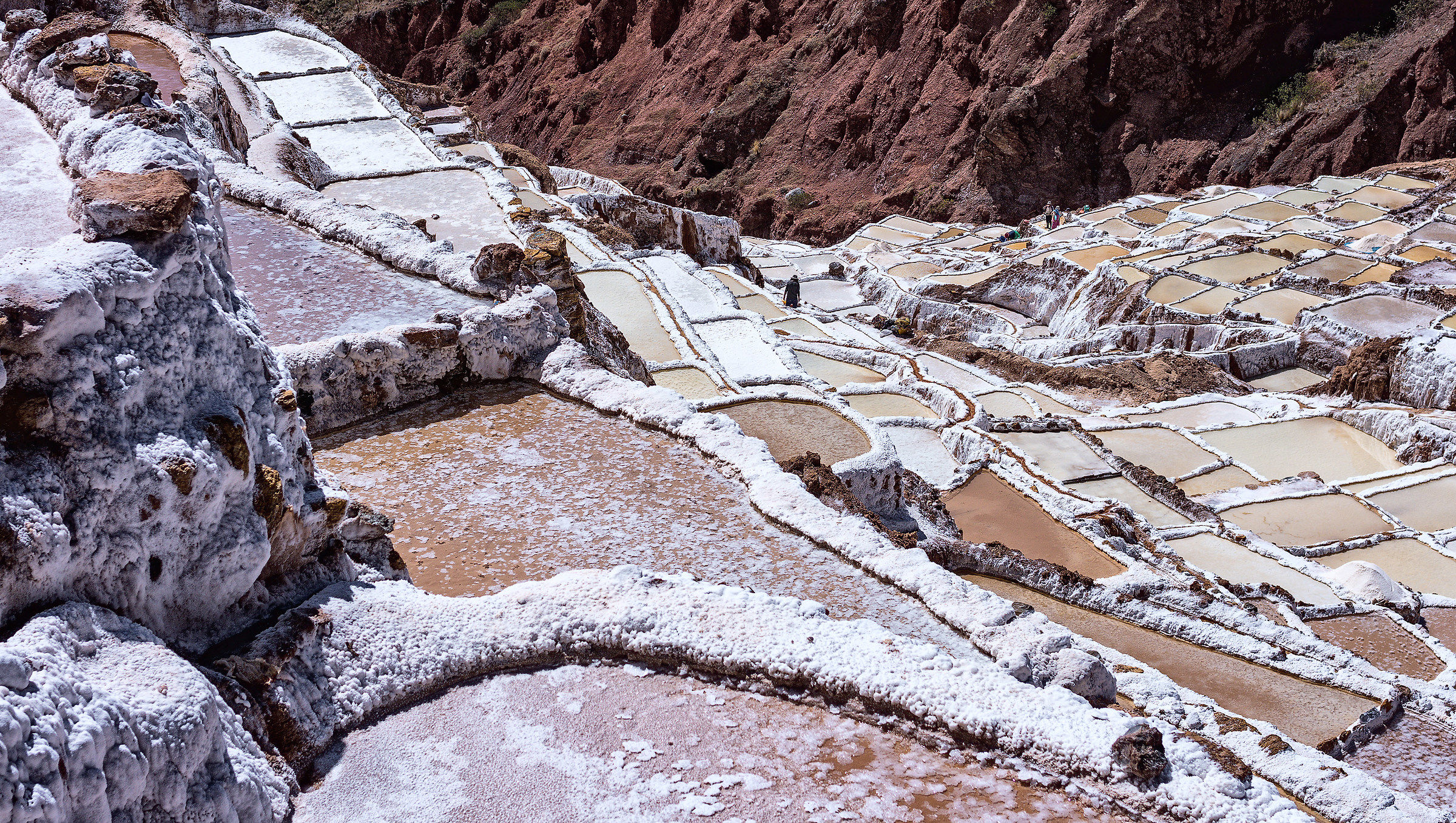 Saline di Maras rilavorata 1 anno dopo