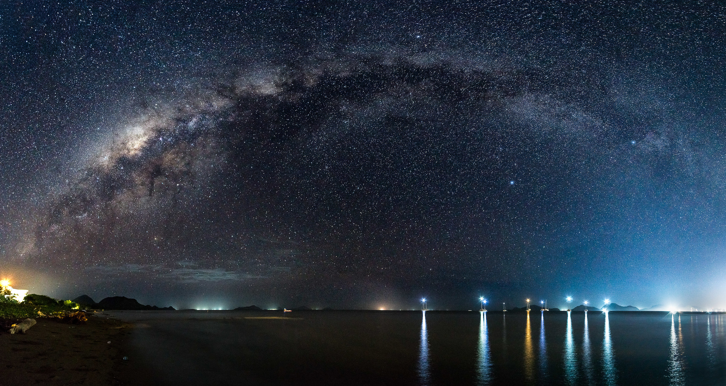 Milky way at Labuan Bajo