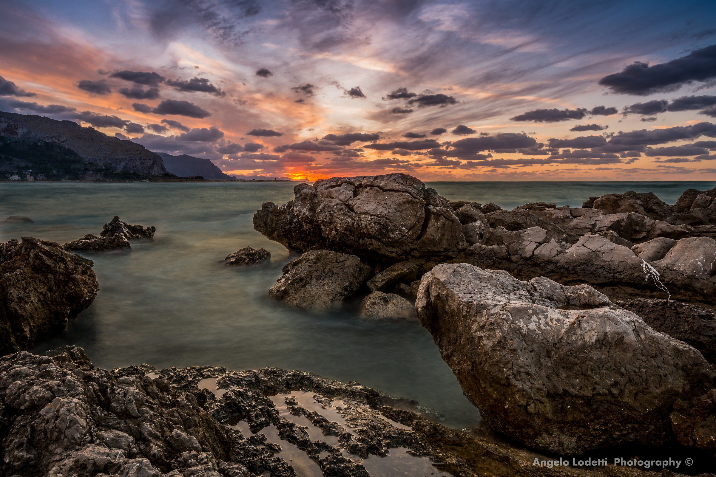 Isolana Coast at Sunset