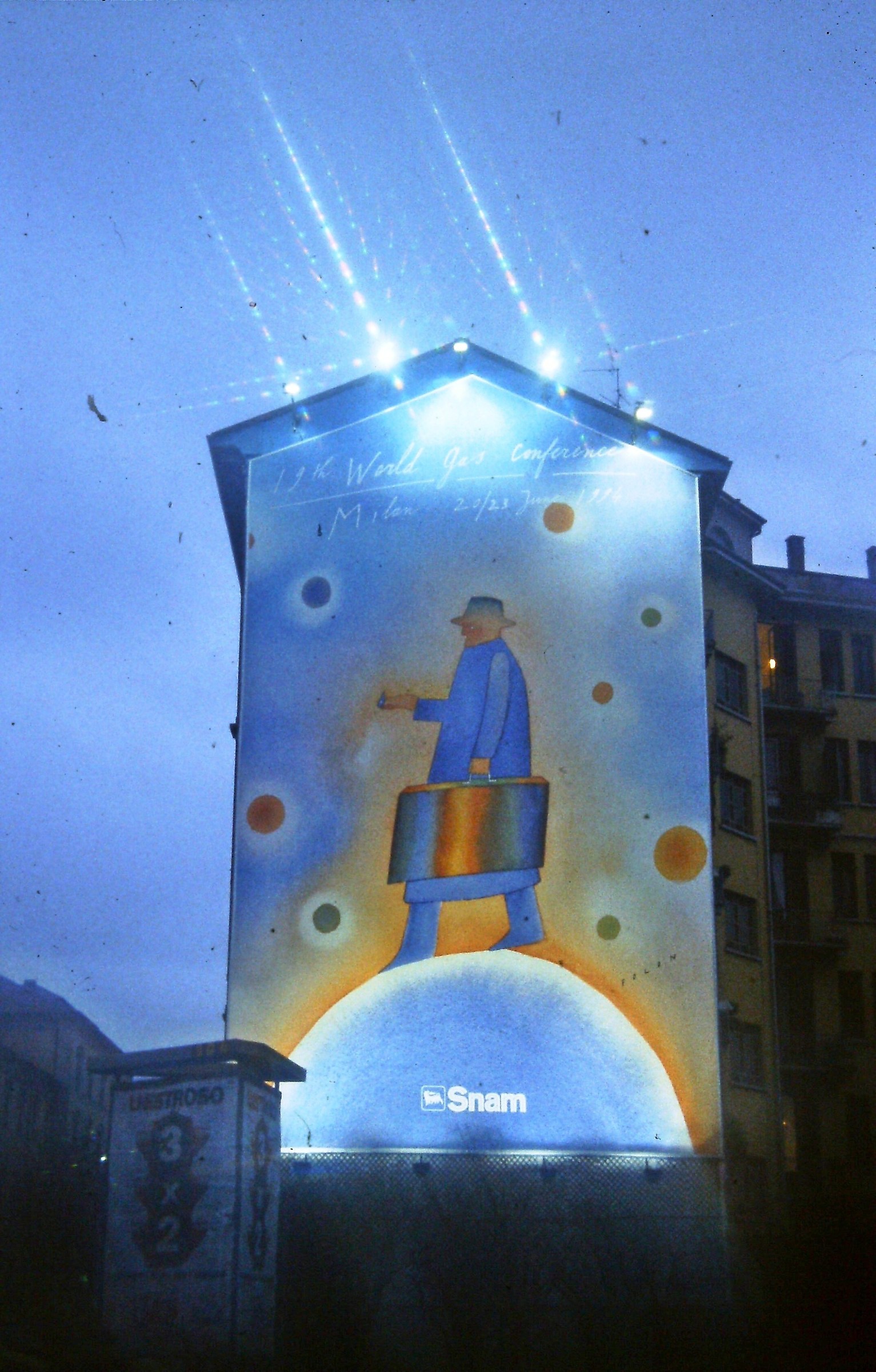 496 - lo stanco viaggiatore della sera - MI Milano