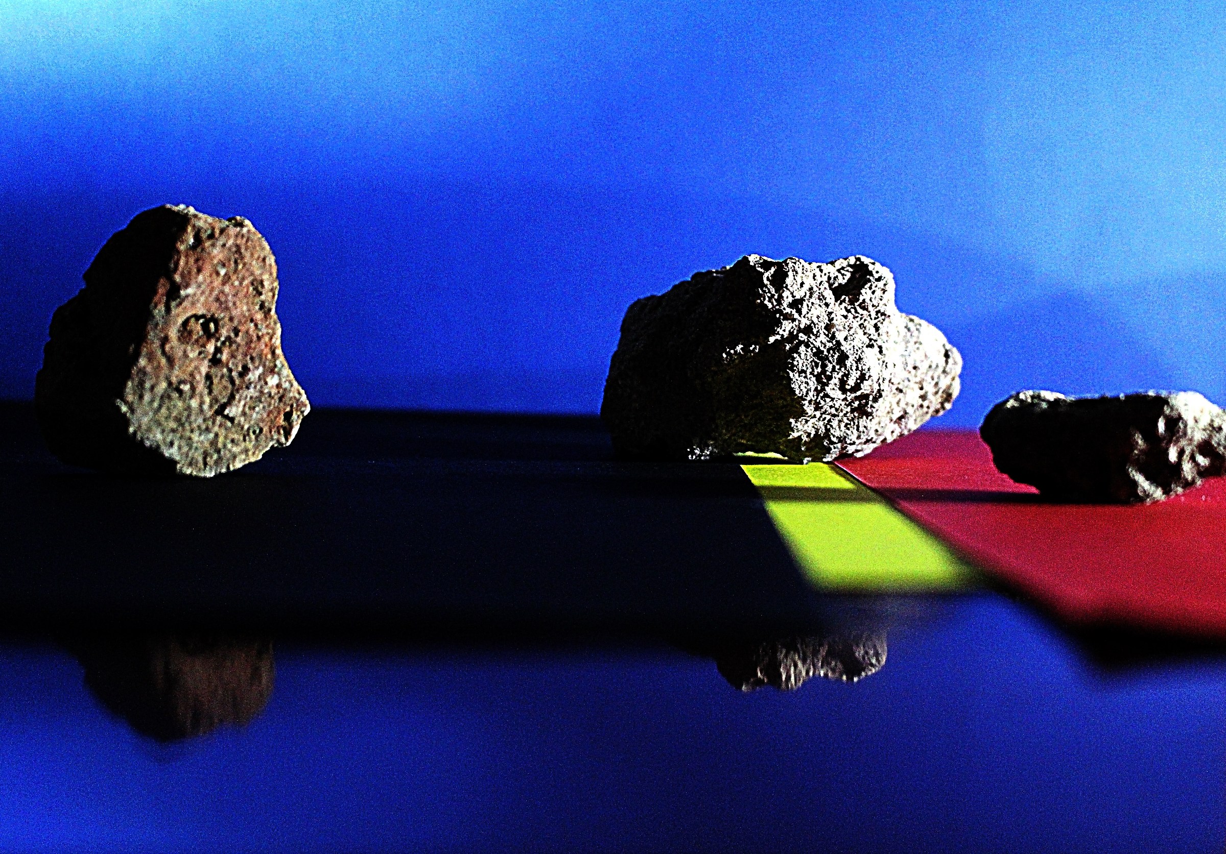 And you pull the stones!