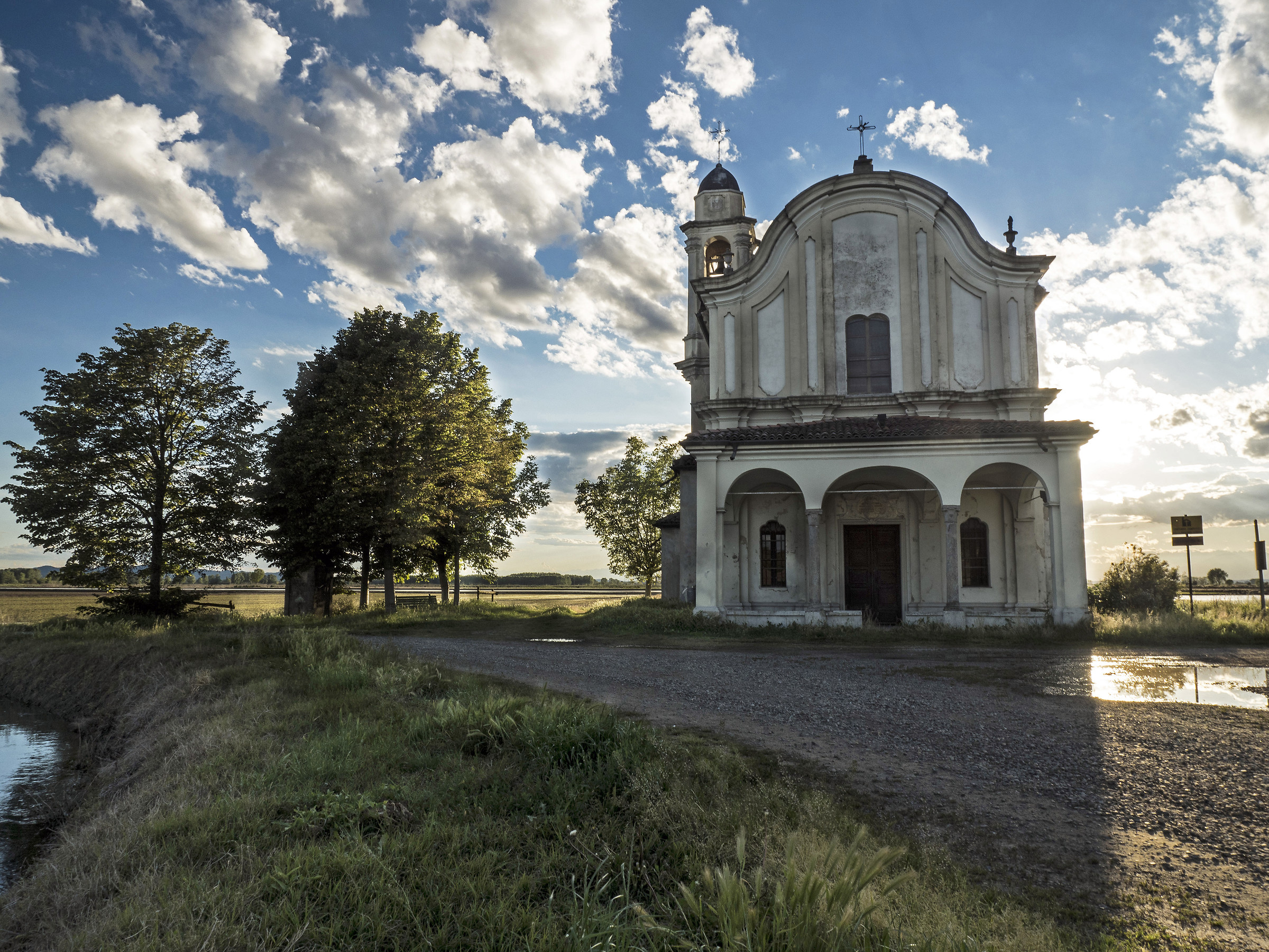 church in the Vercellese