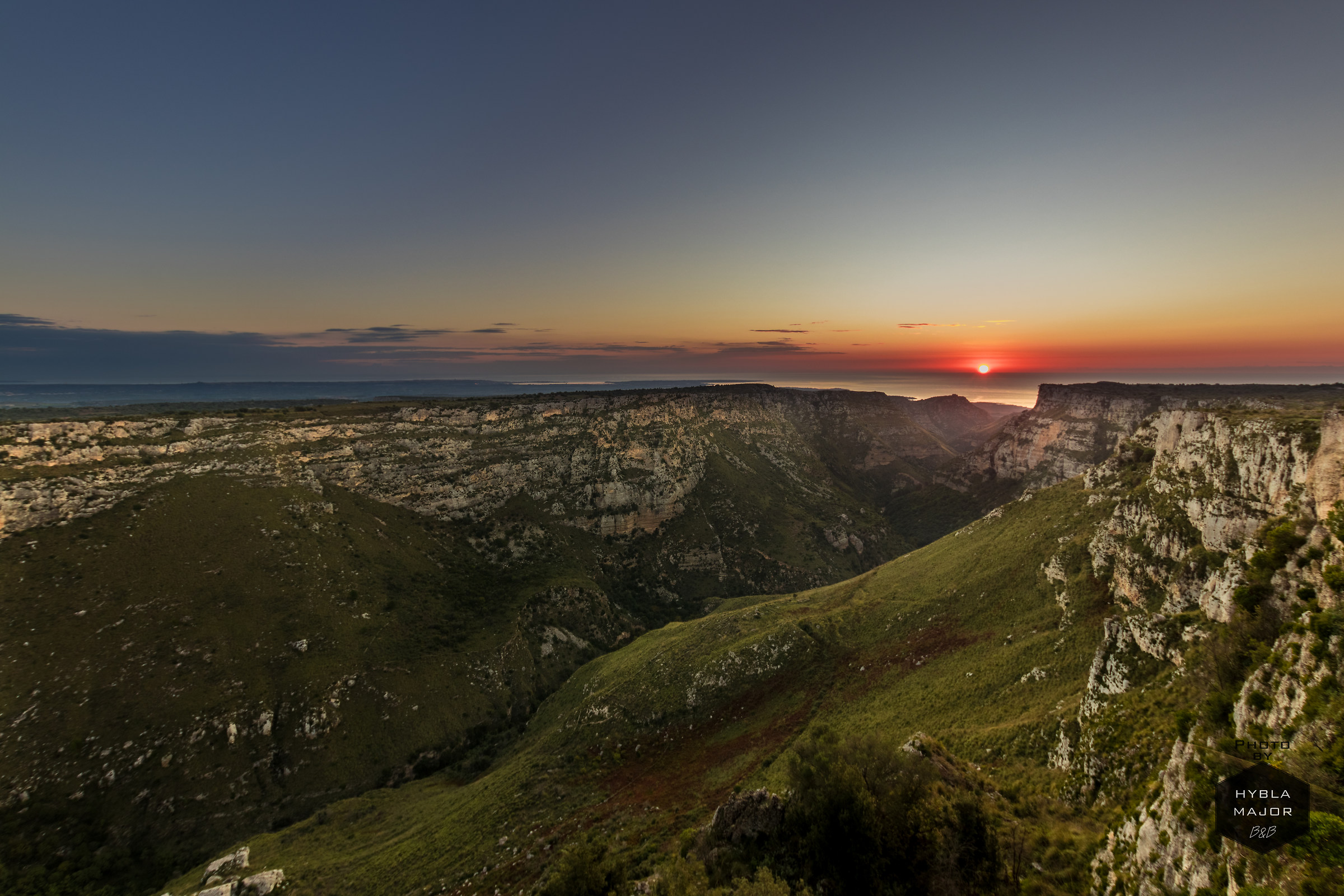 Sunrise at Cavagrande