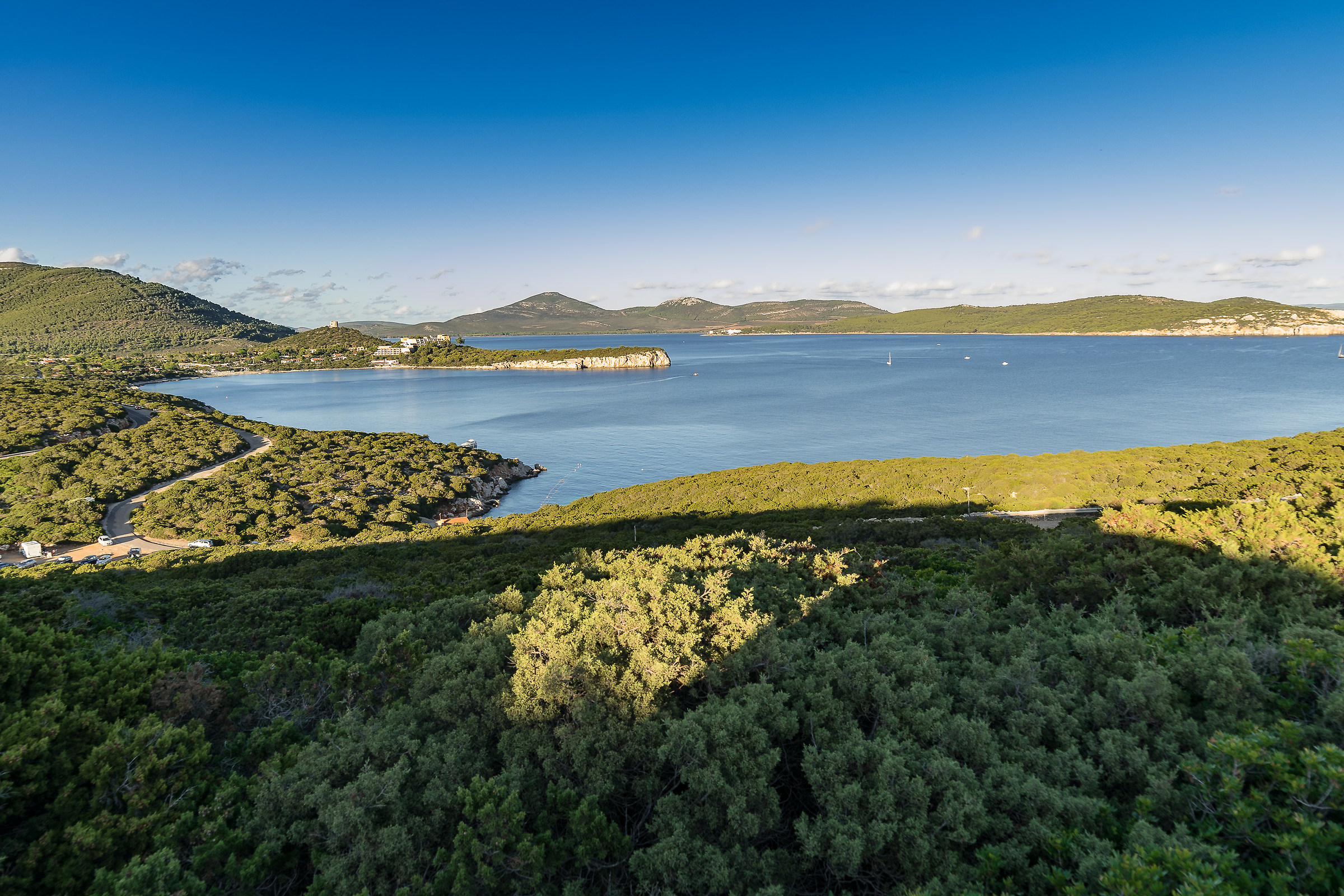 A sunny afternoon in the bay of Porto Conte