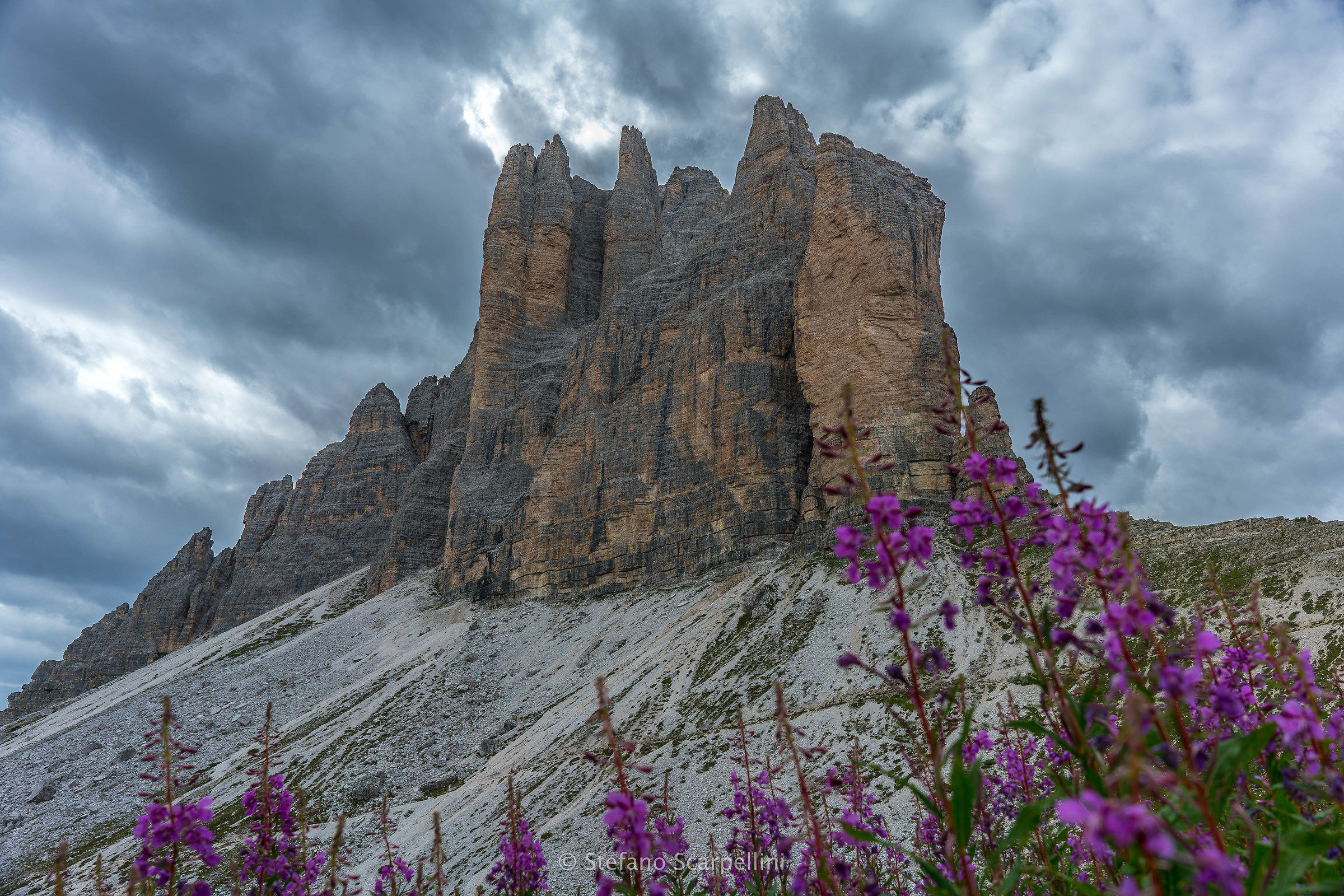 Three peaks of Lavaredo