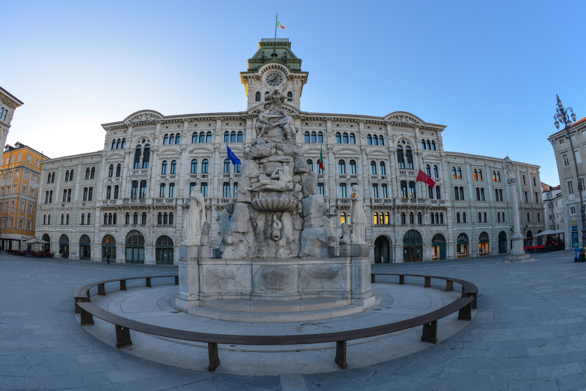 Piazza Unità di Trieste Italy
