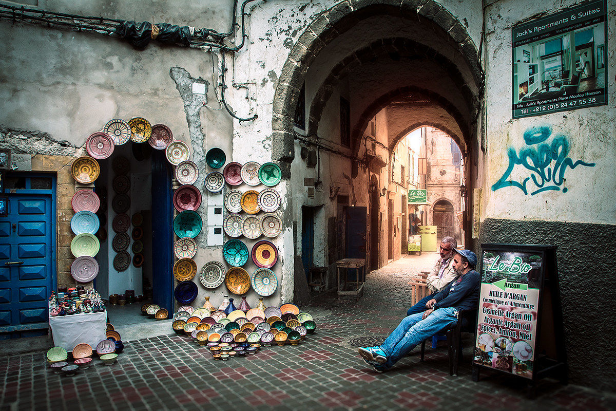 Walk in the streets of Essaouira