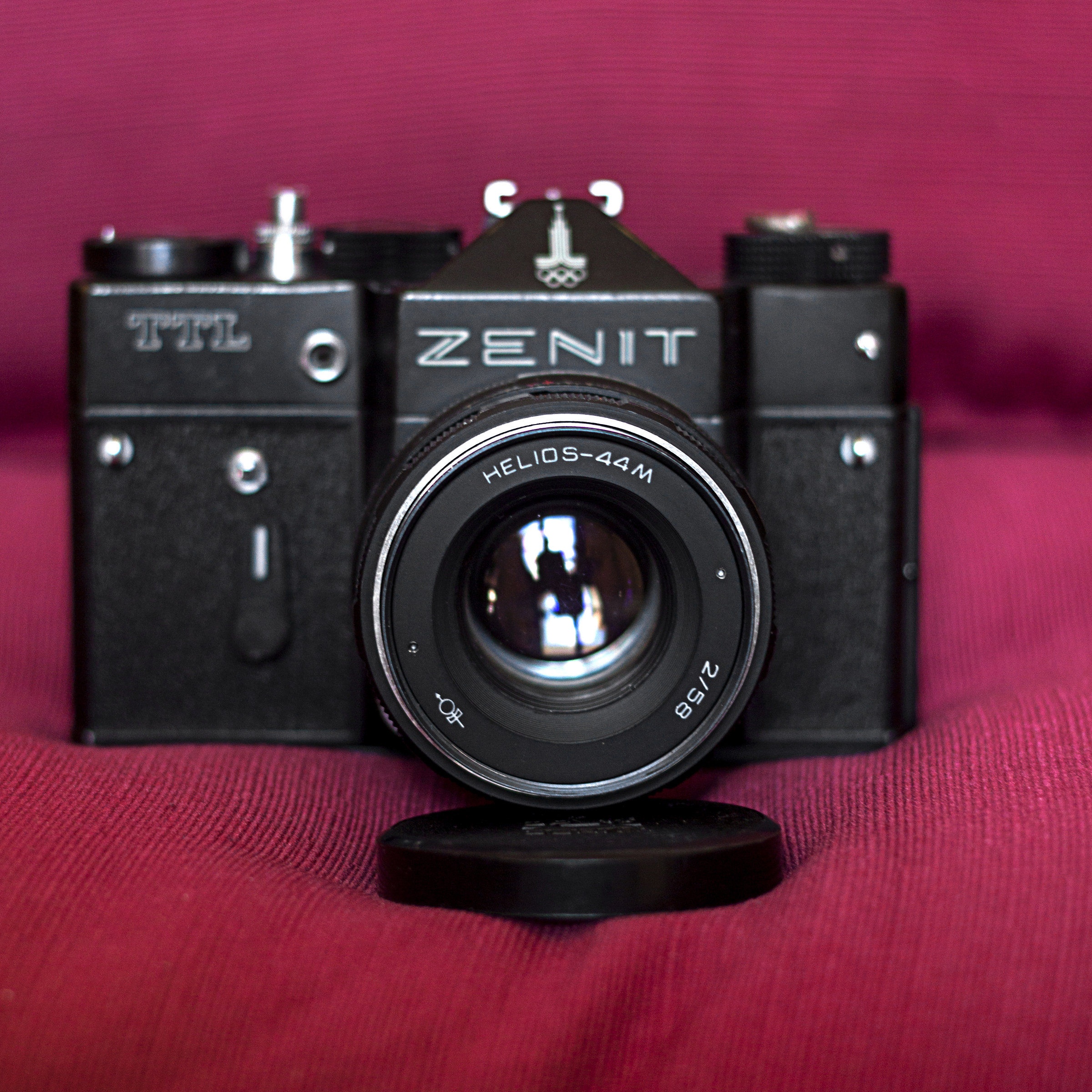 Old Zenit TTL with Helios-44M