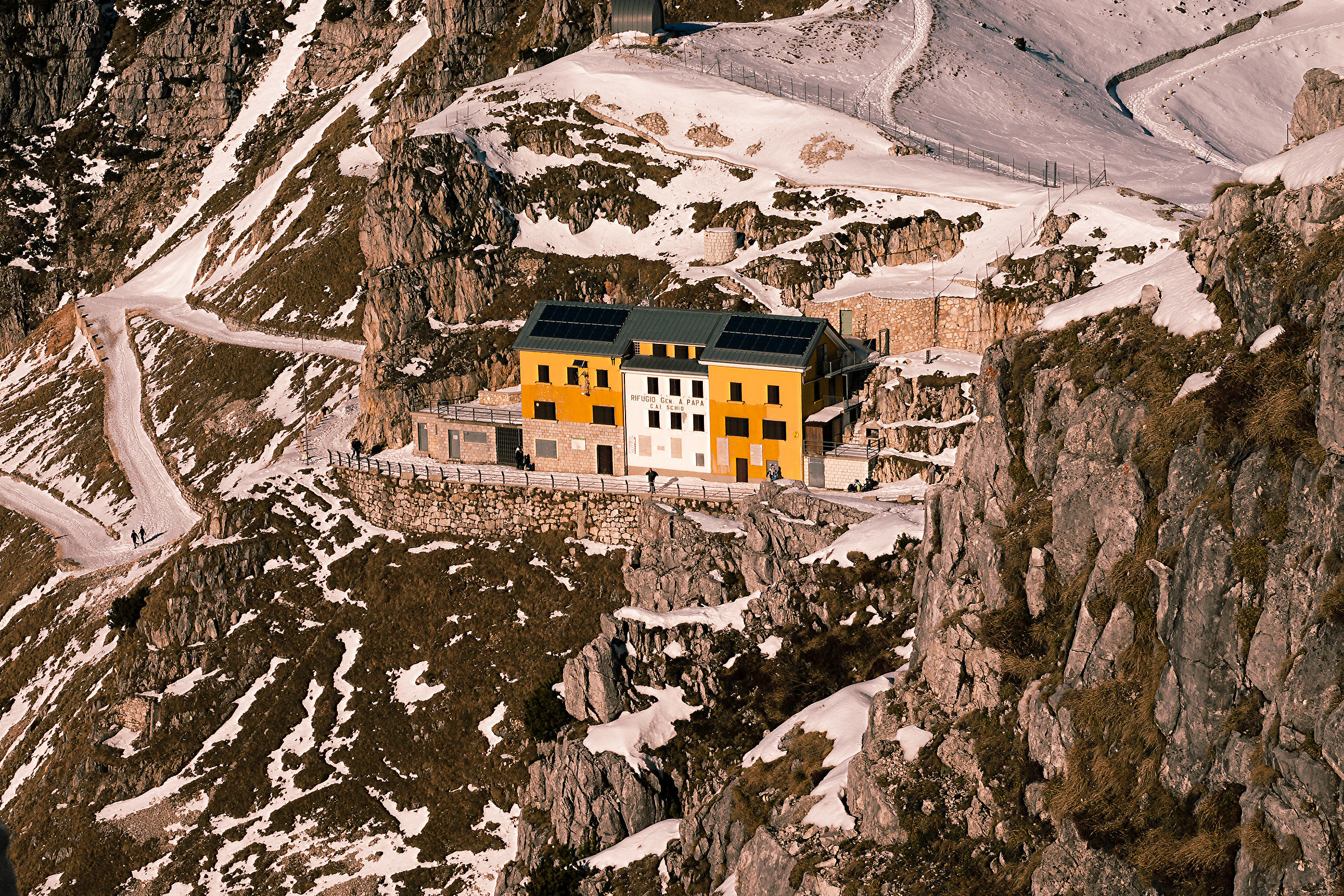Monte Pasubio - Rifugio Generale Papa