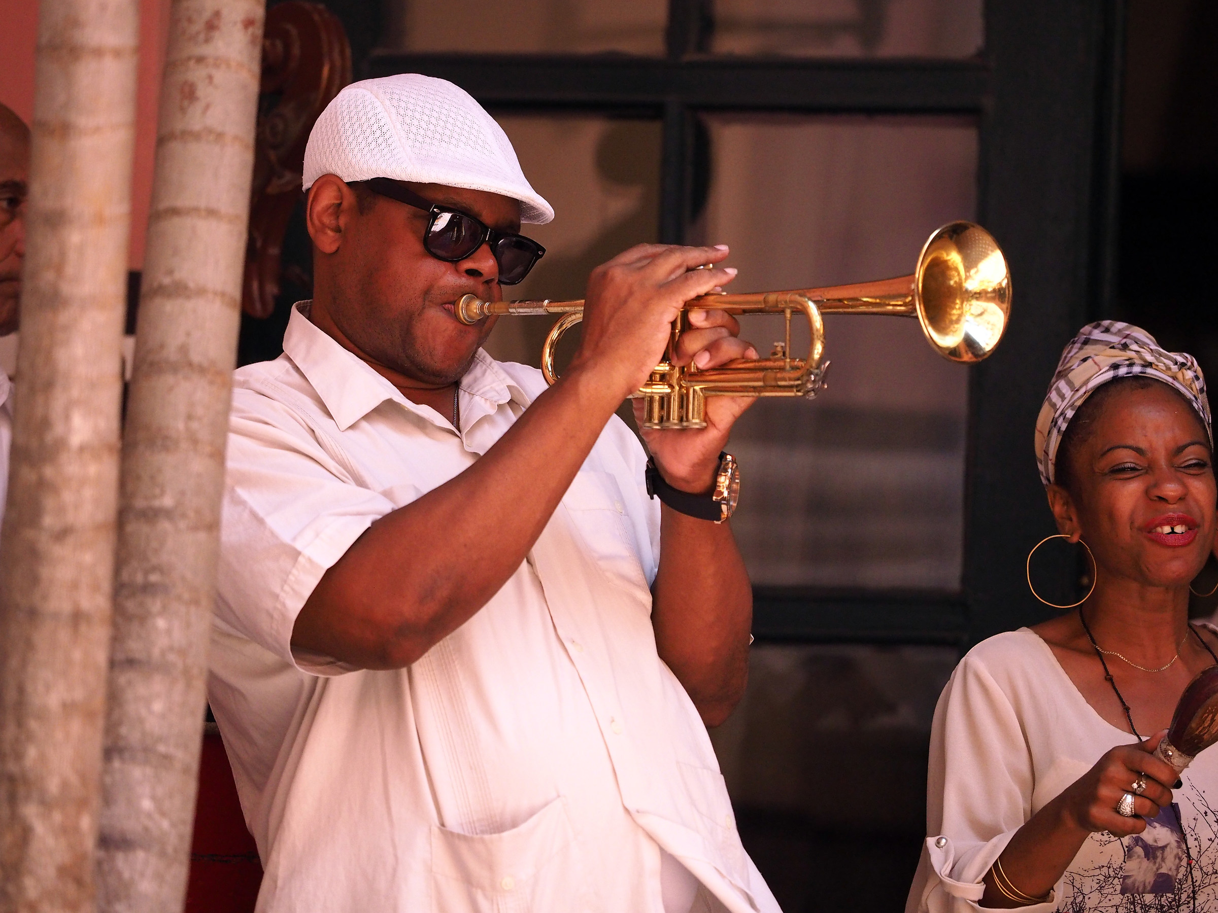 Cuban trumpeter