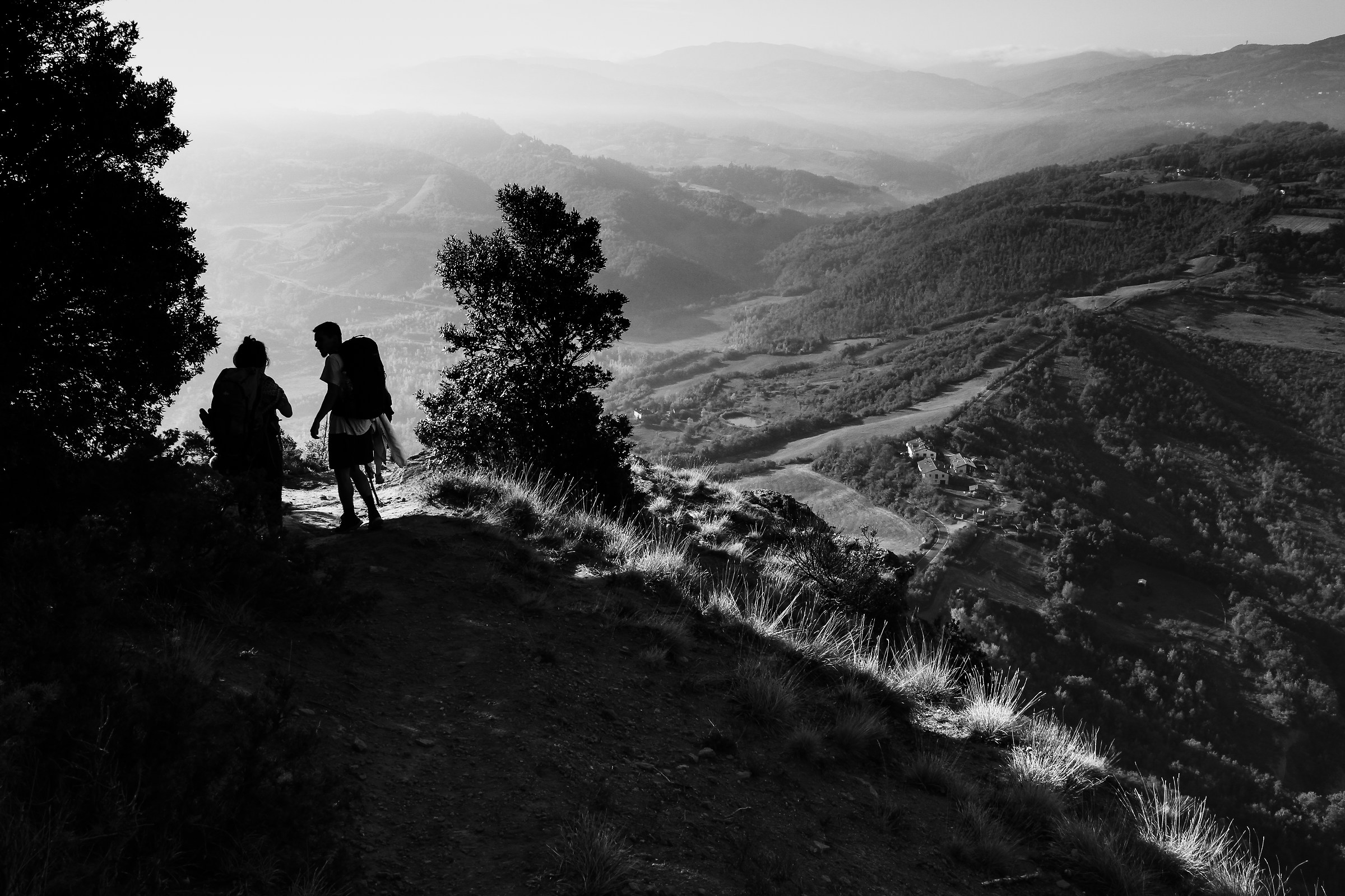 In cima al Monte Adone