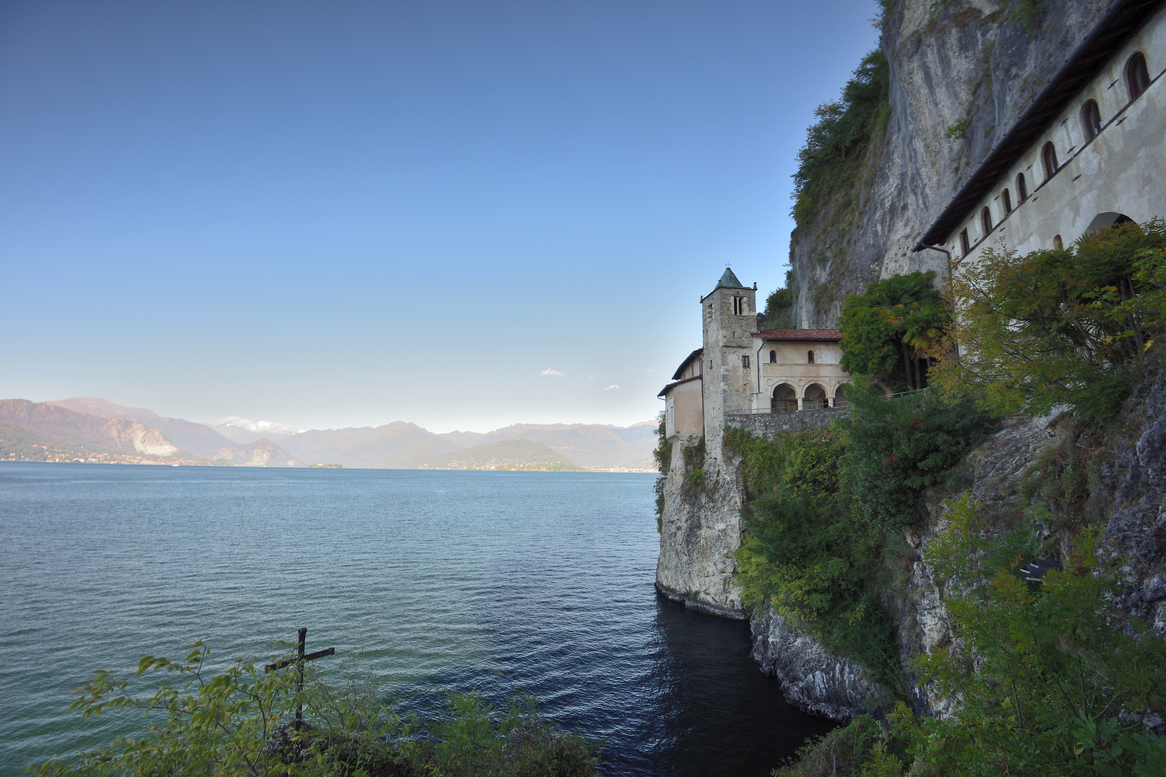 the hermitage of S, Caterina del Sasso