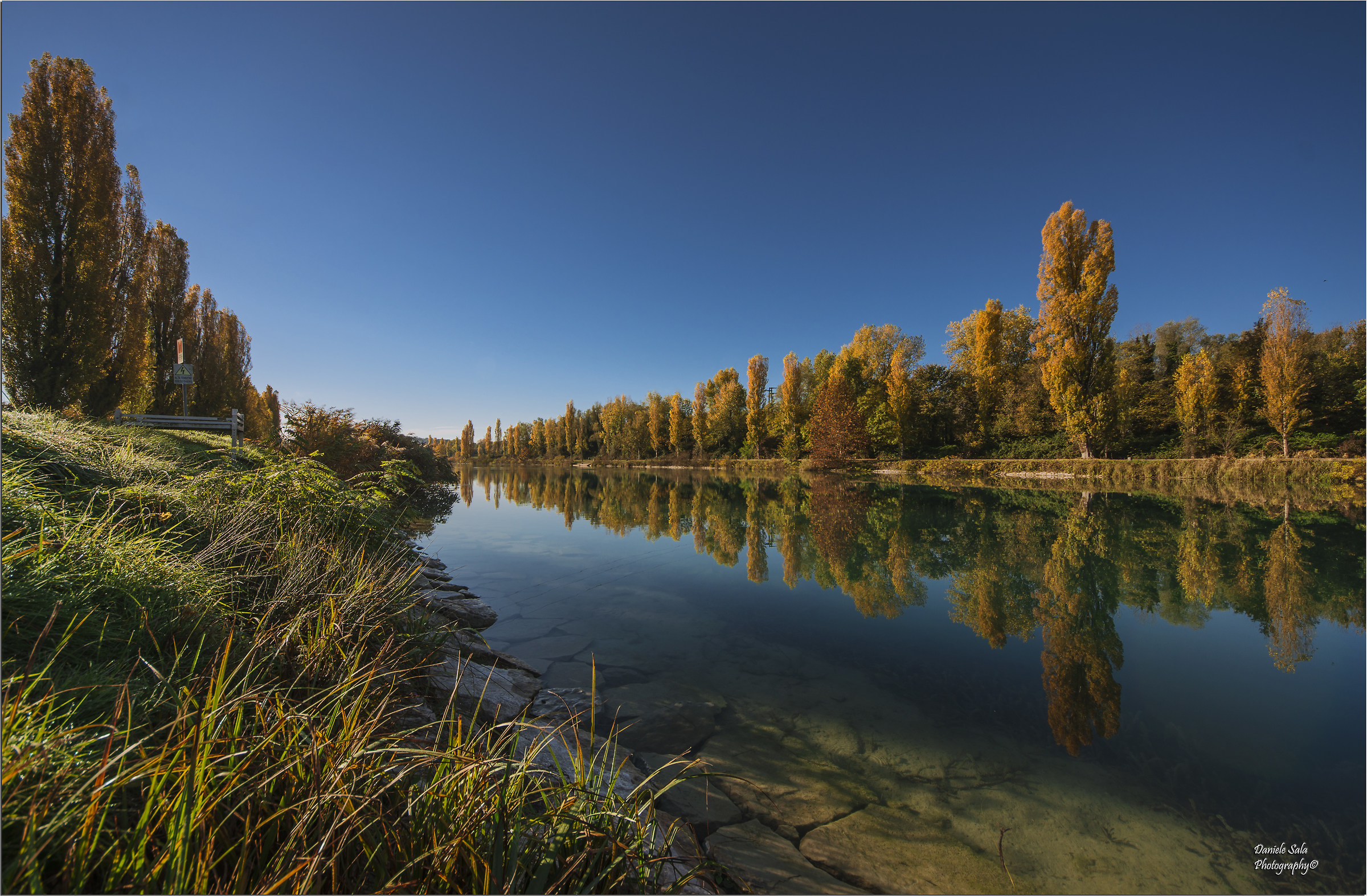 Autumn on the Mincio Park ..