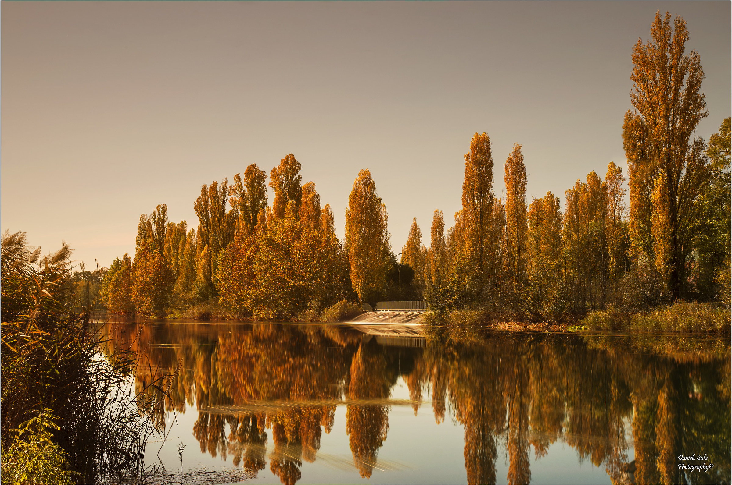 Autumn on the Mincio Park ..