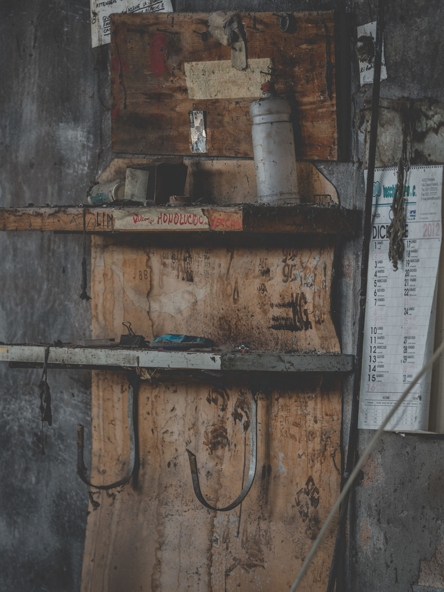 Abandoned paperboard