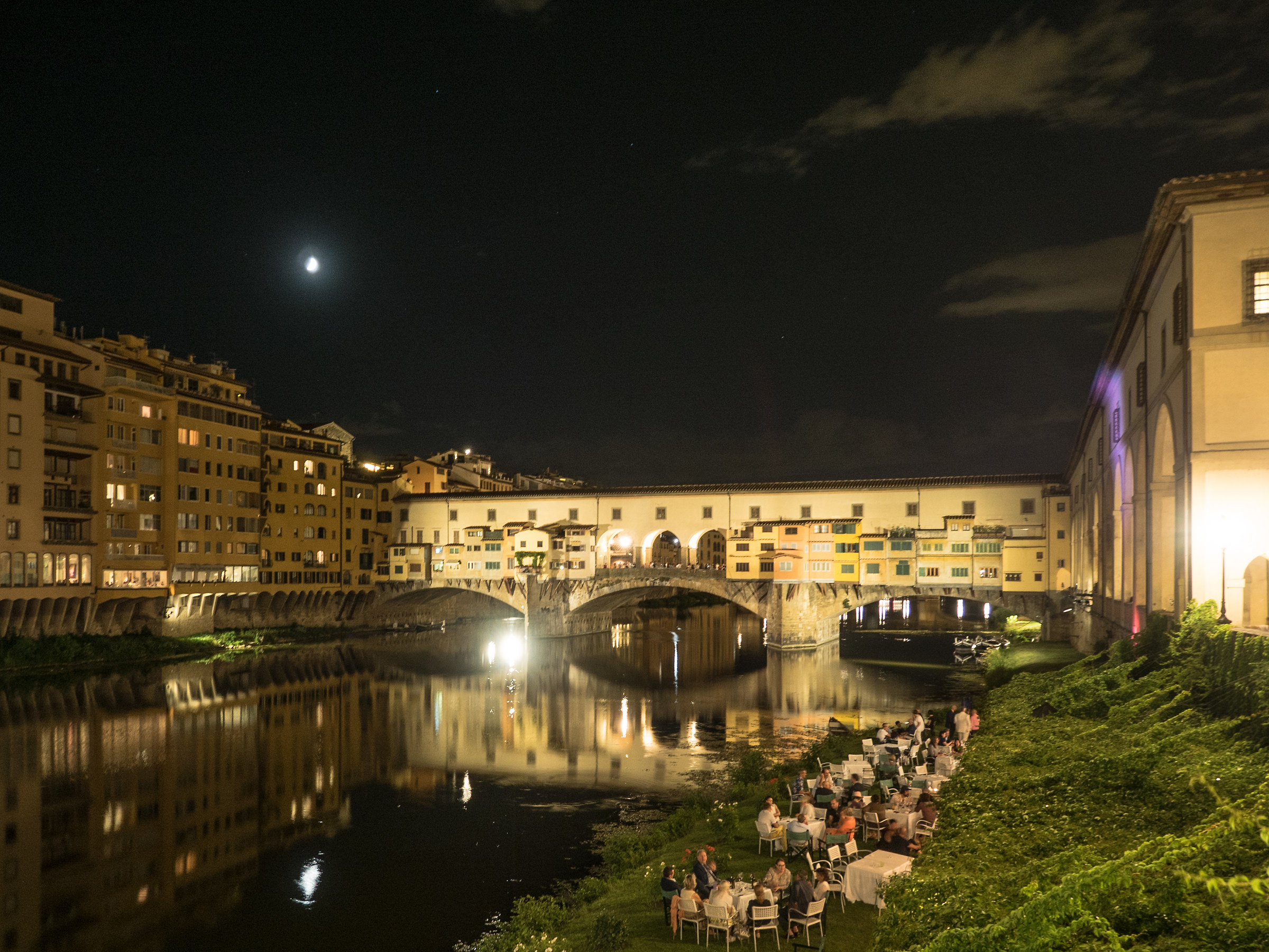 Firenze - Ponte Vecchio in notturna