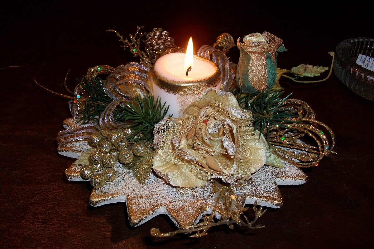 Centro tavola natalizio