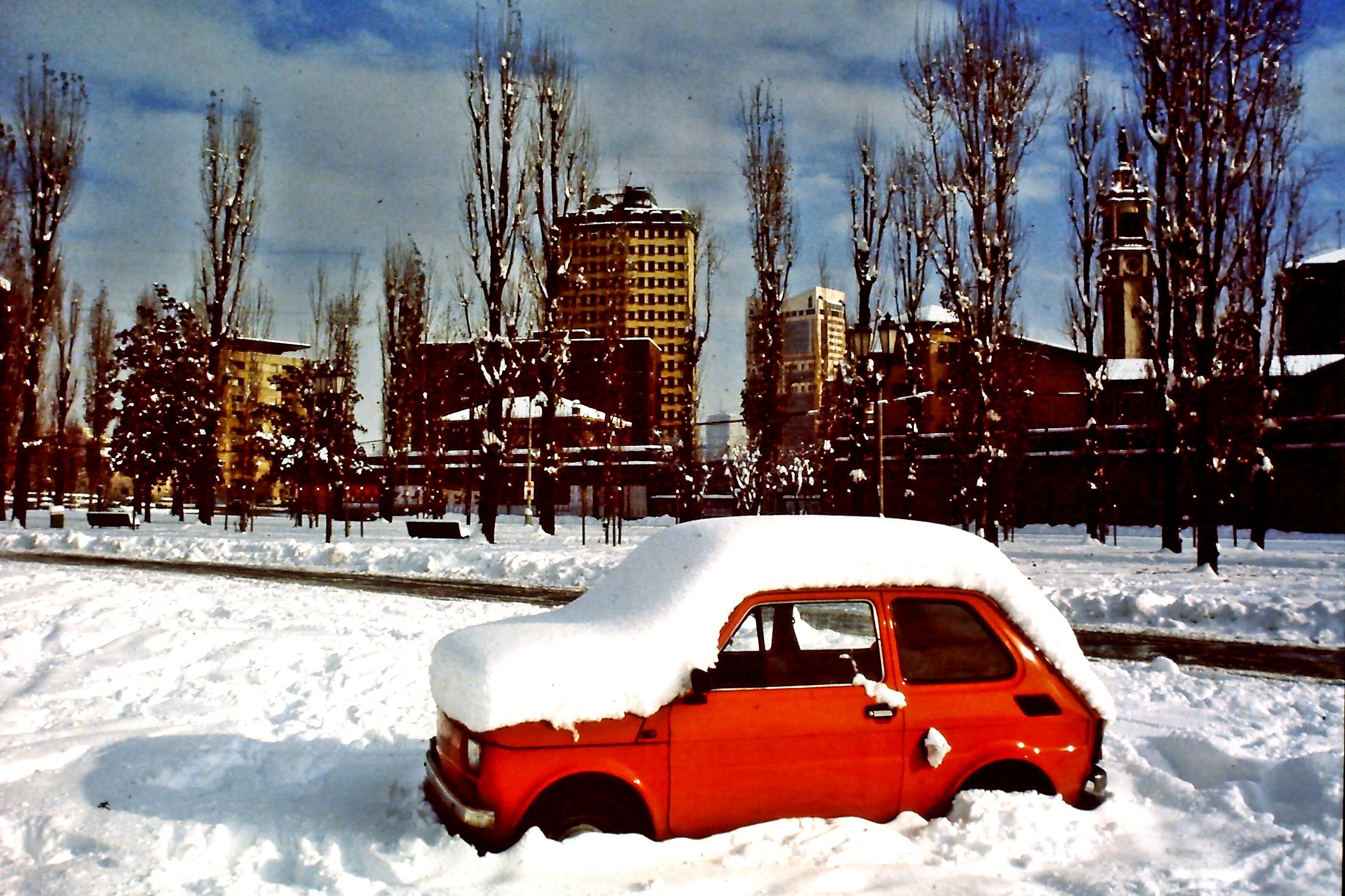 561 - il berretto di Babbo Natale è nel bagagliaio
