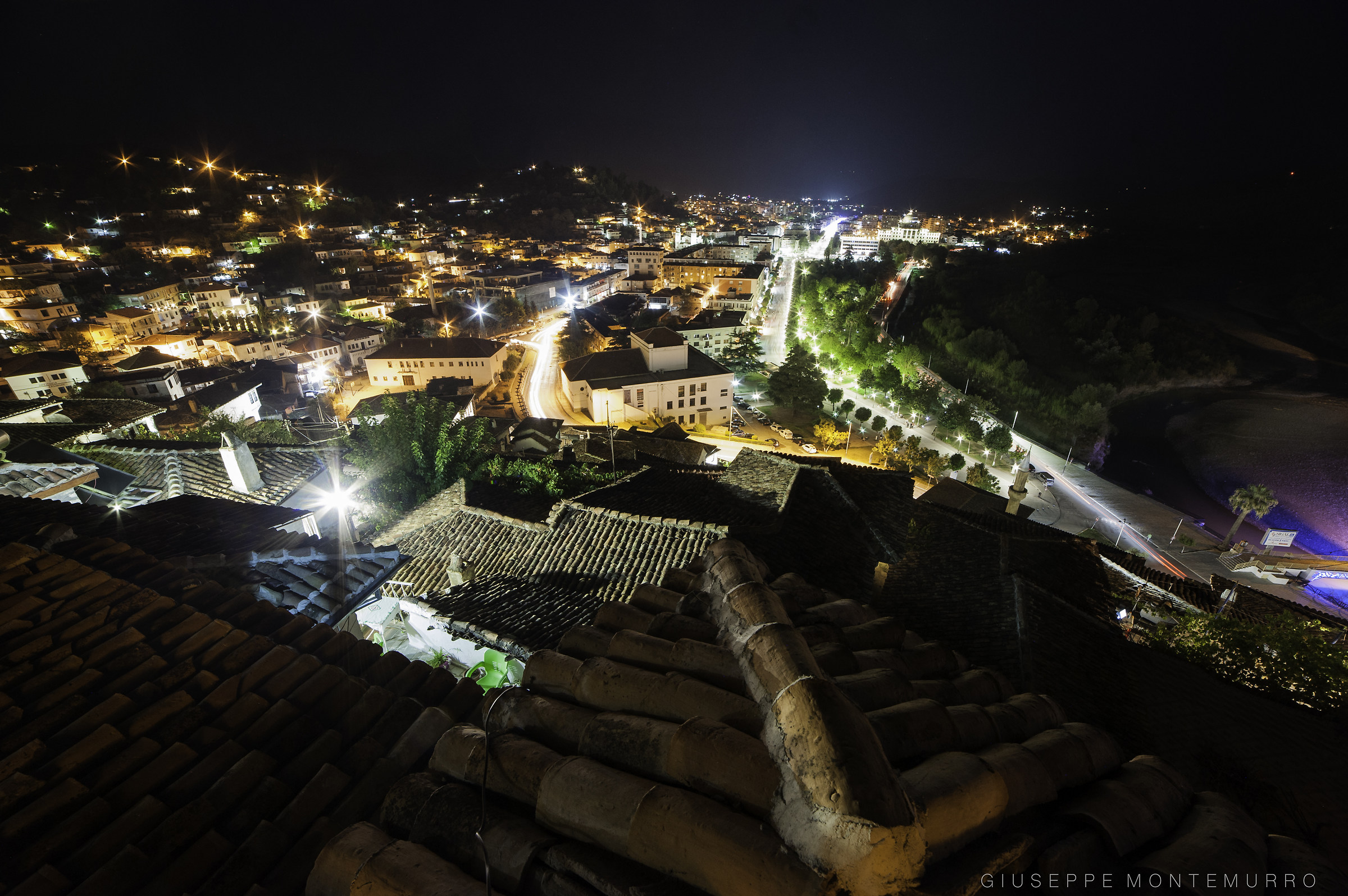 Berat view from above