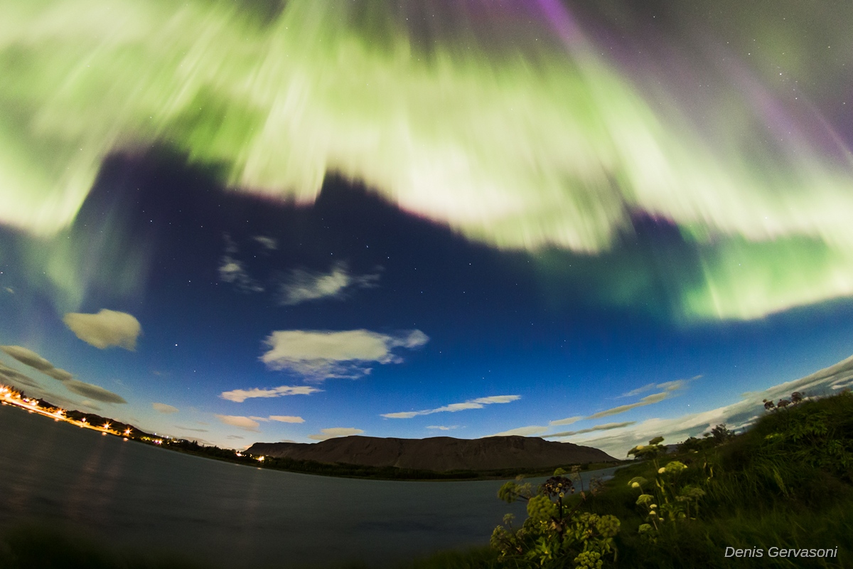 Aurora Boreale a Selfoss