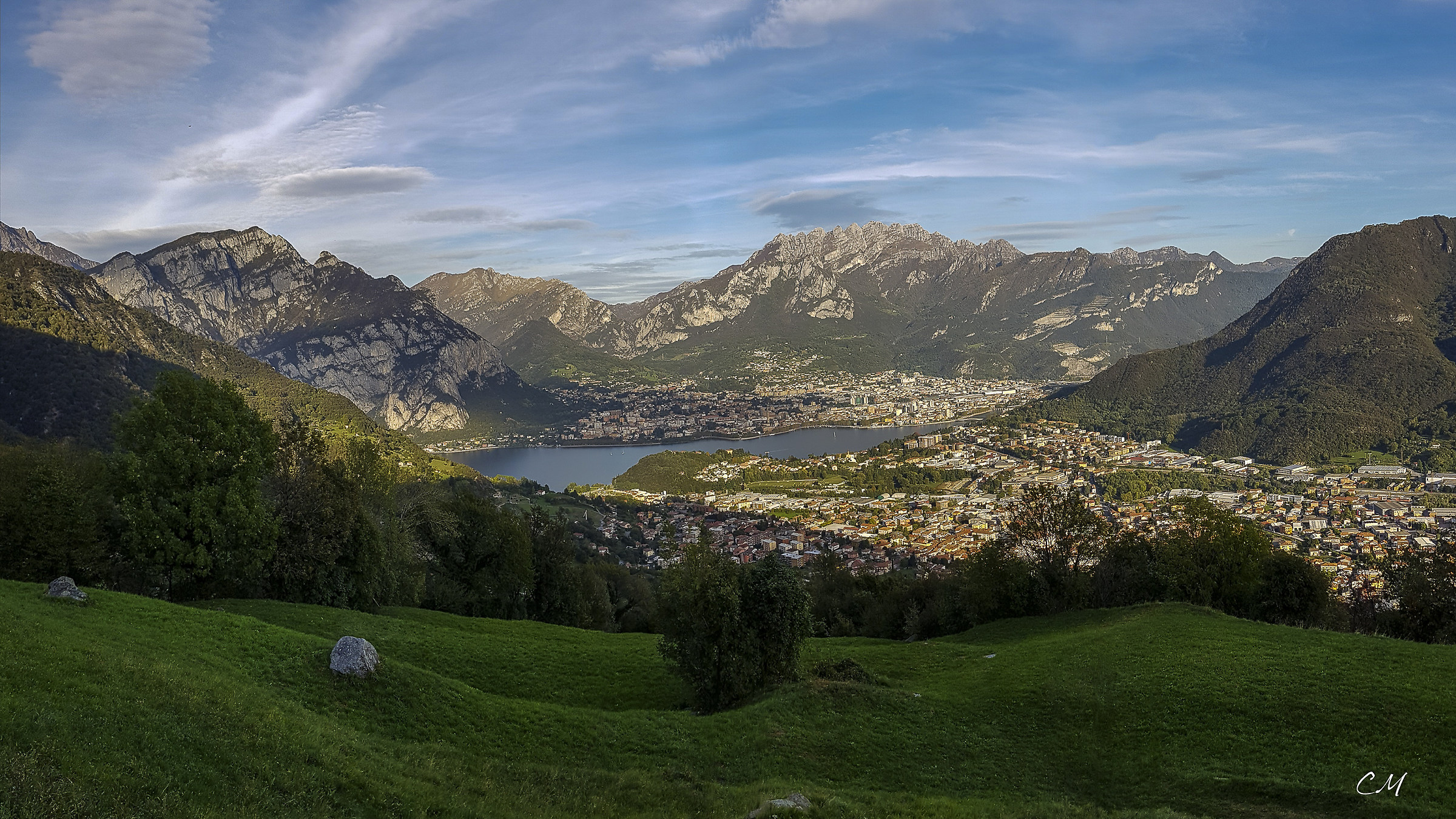 Lecco Lake view