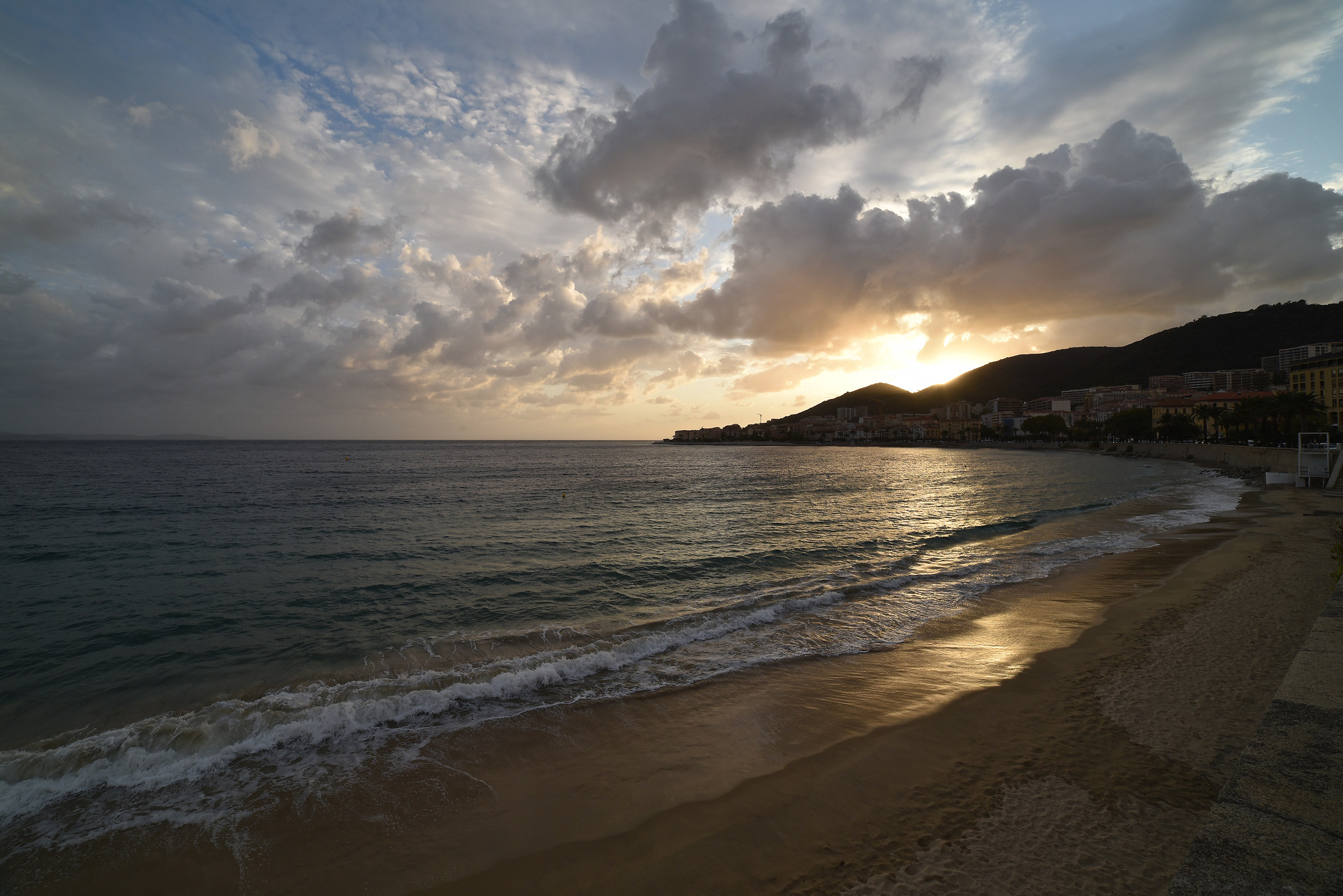 Sunset in Ajaccio