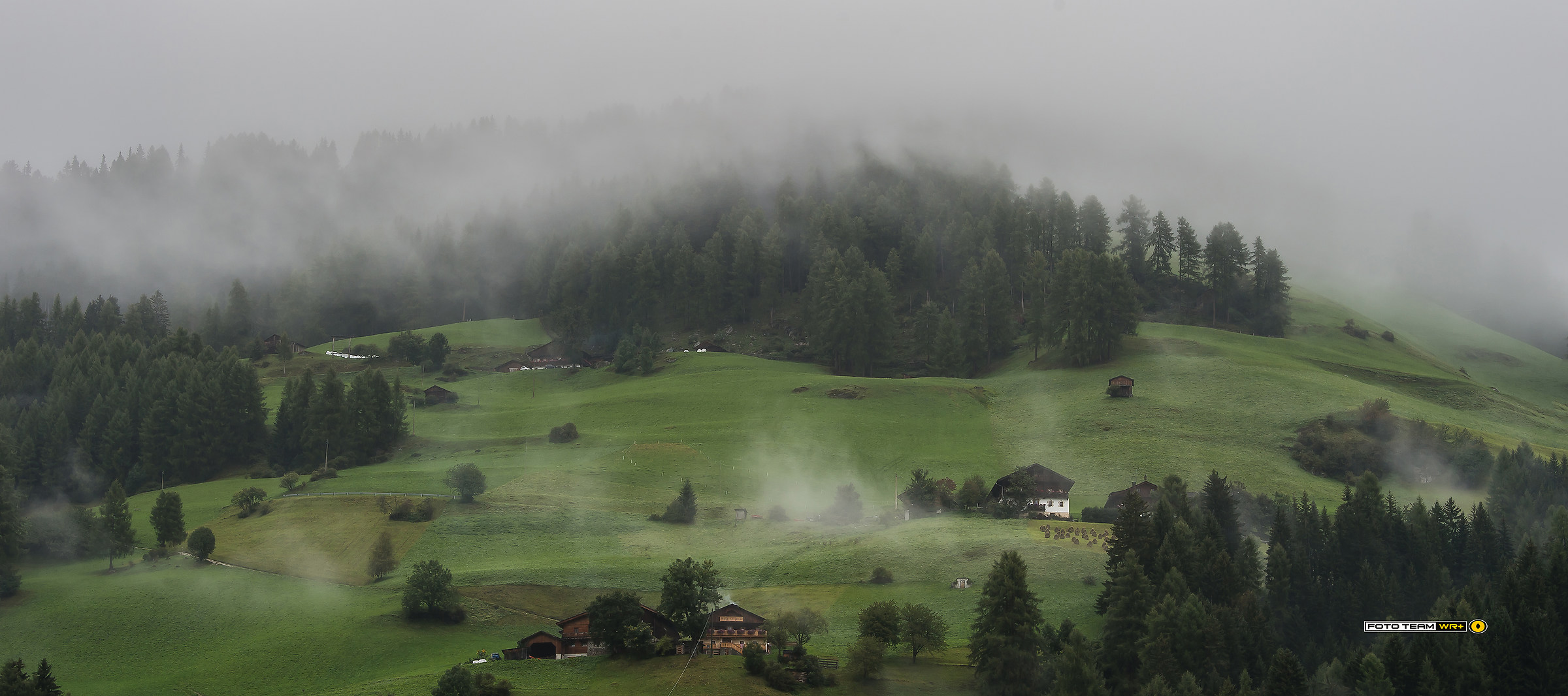 Fog in Sesto (South Tyrol)