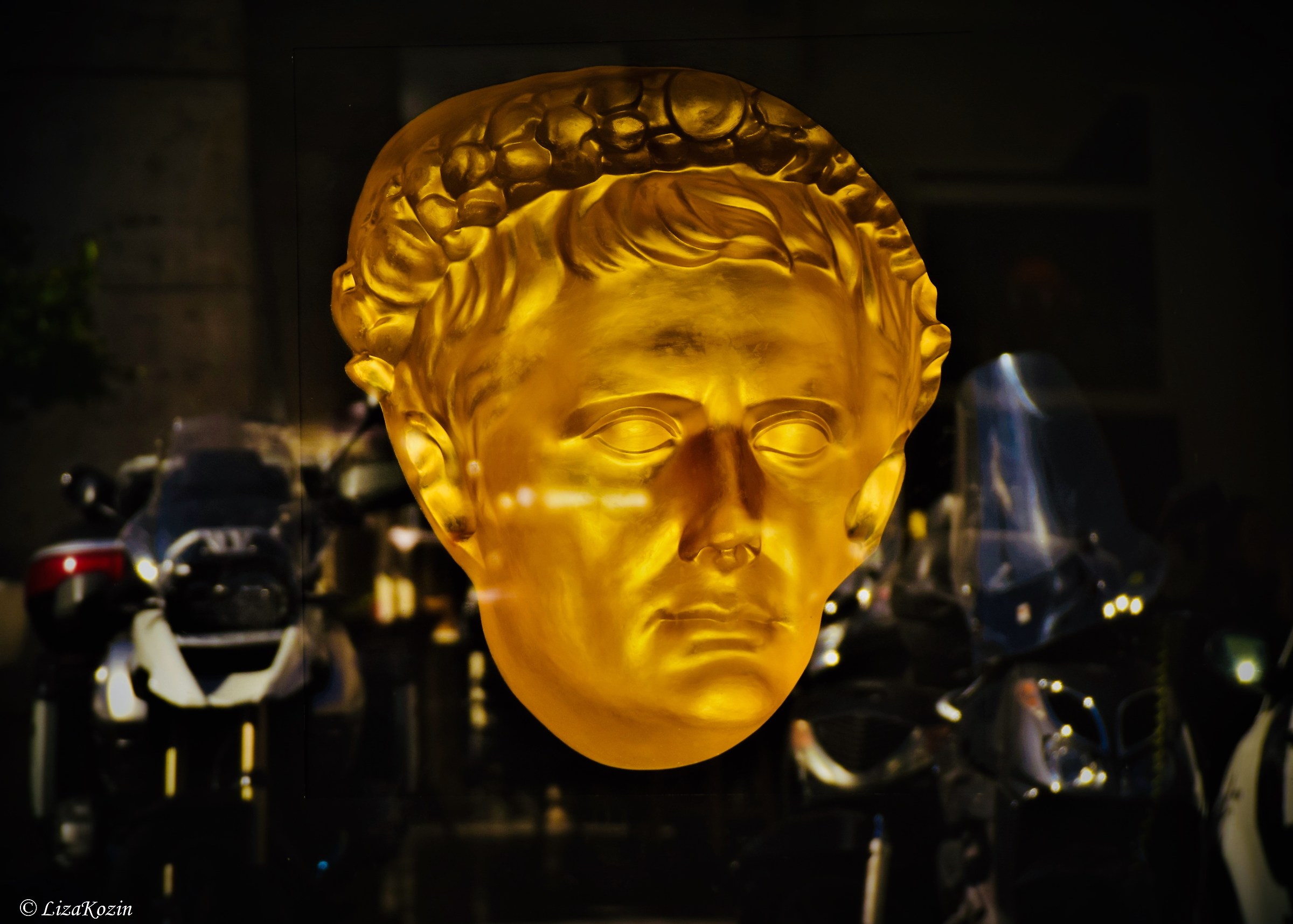 The face of another time