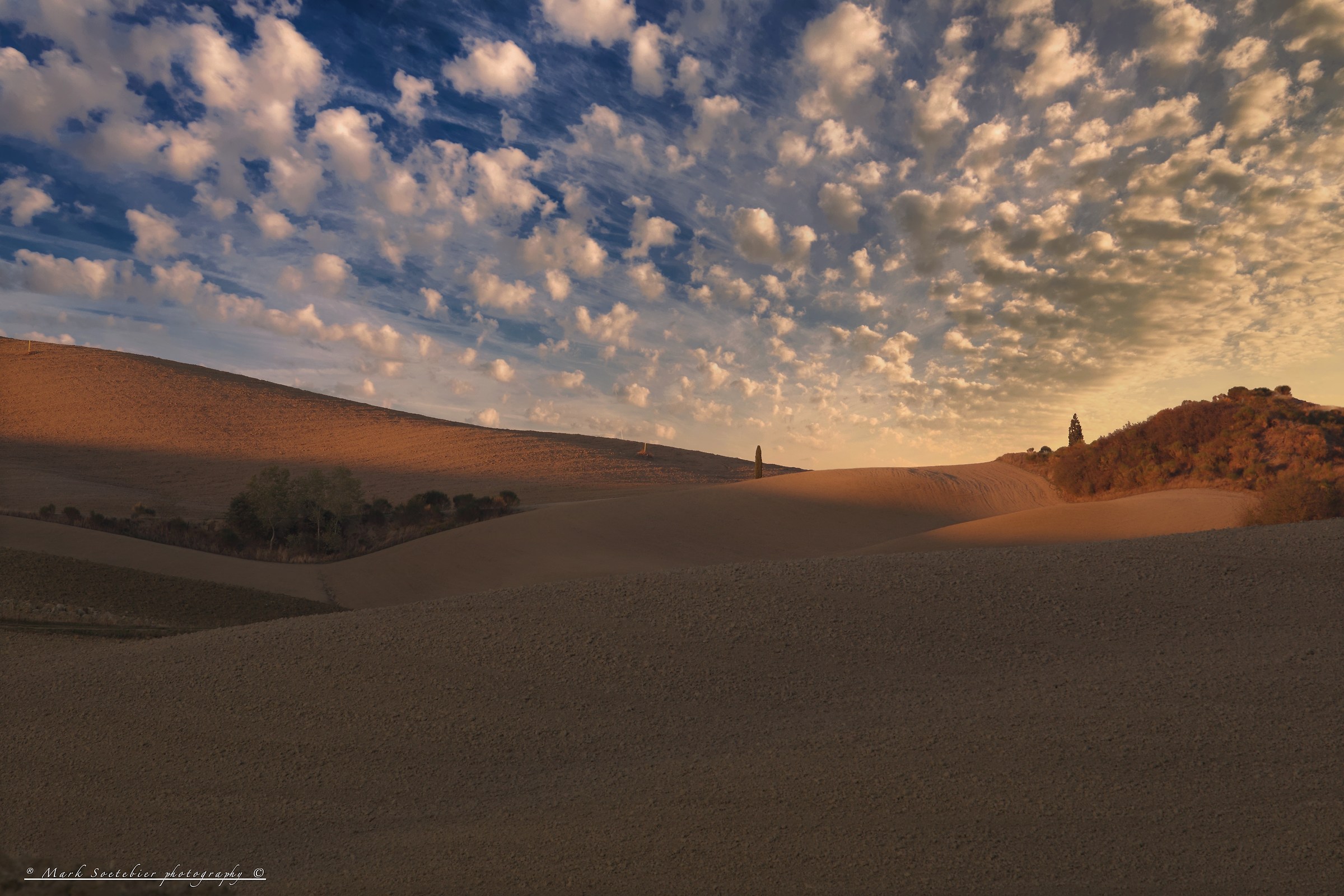 The Crete Senesi in San Quirico d'Orcia