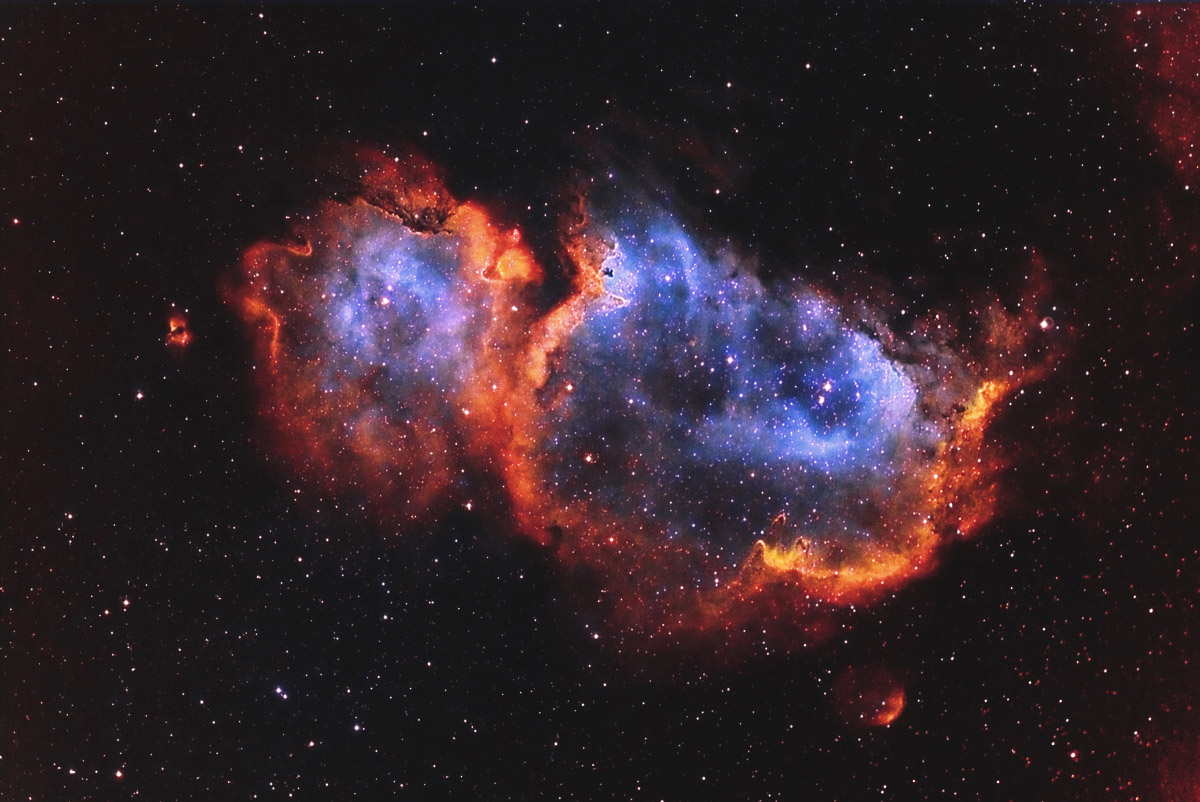 Ic 1848  HA oiii SII