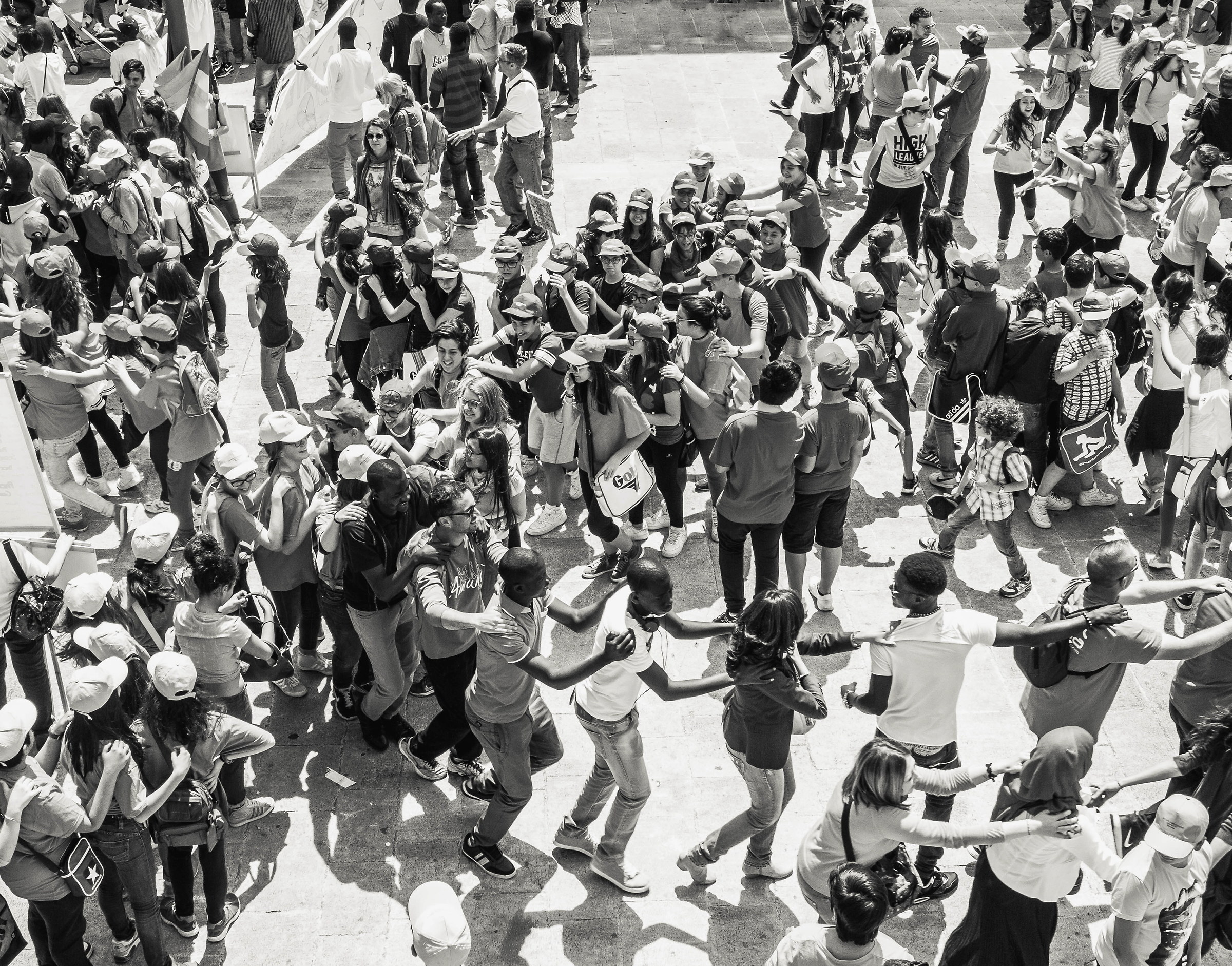 Un trenino per la pace