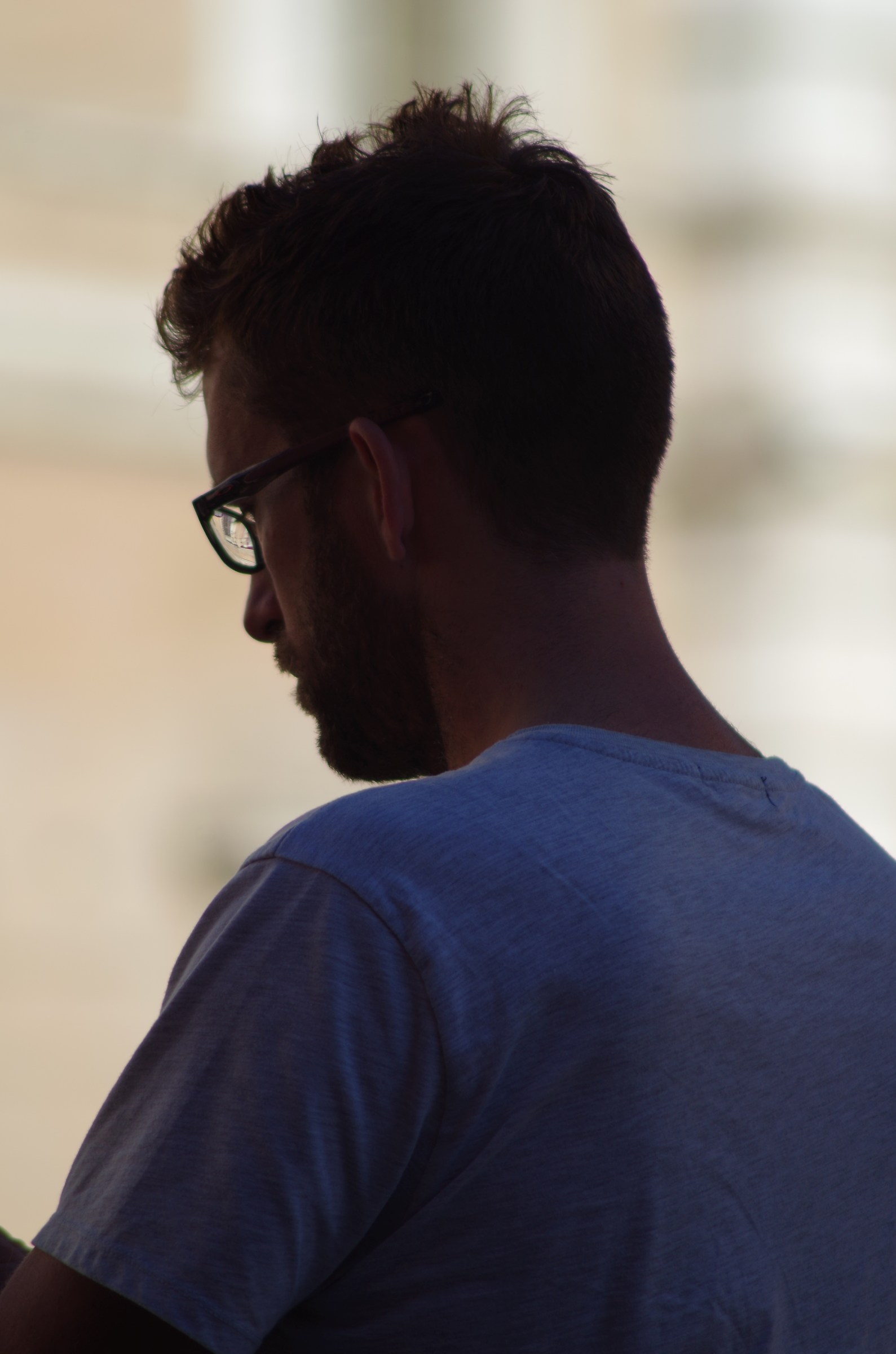 Controluce in Piazza Roma