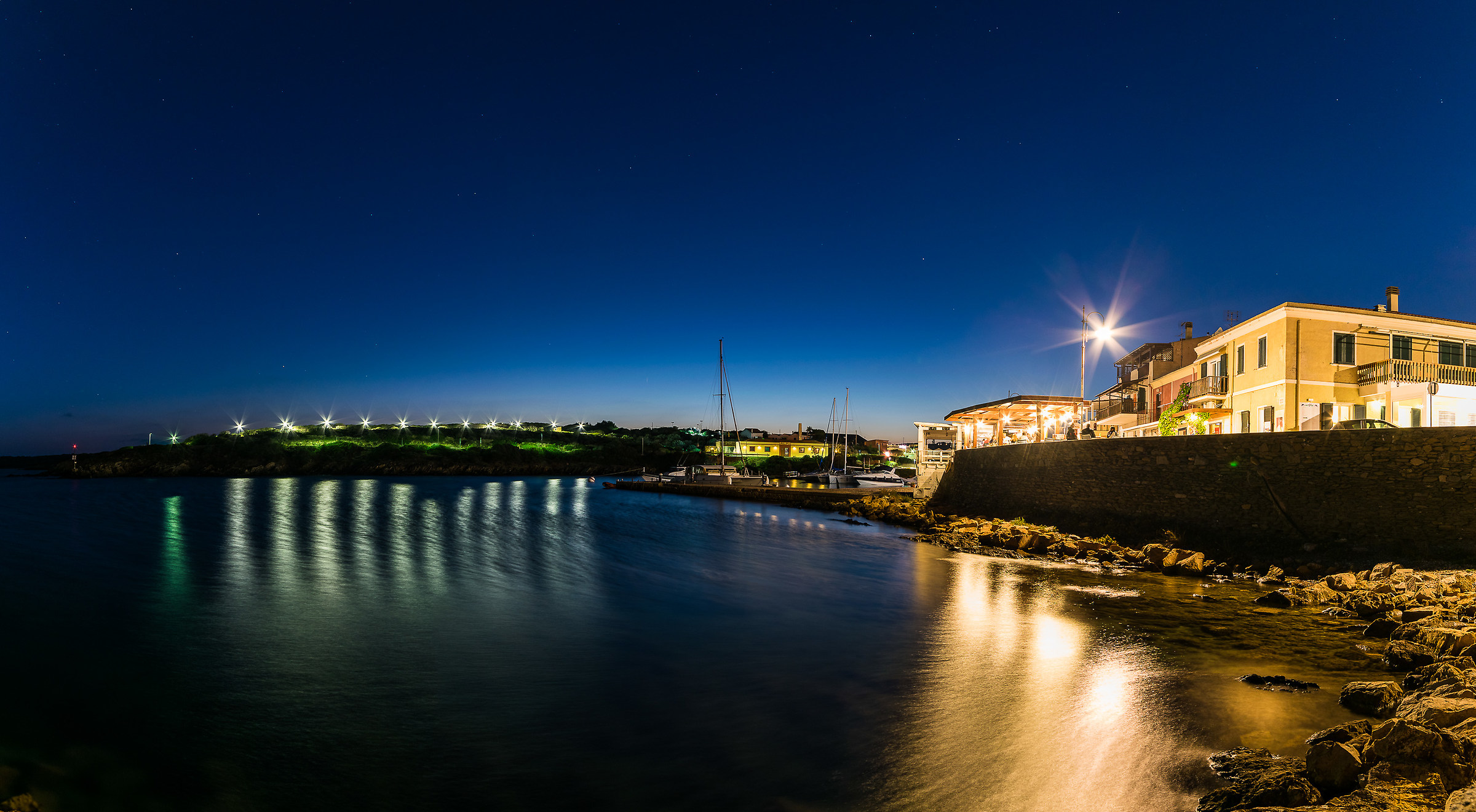 Evening meal- Stintino -