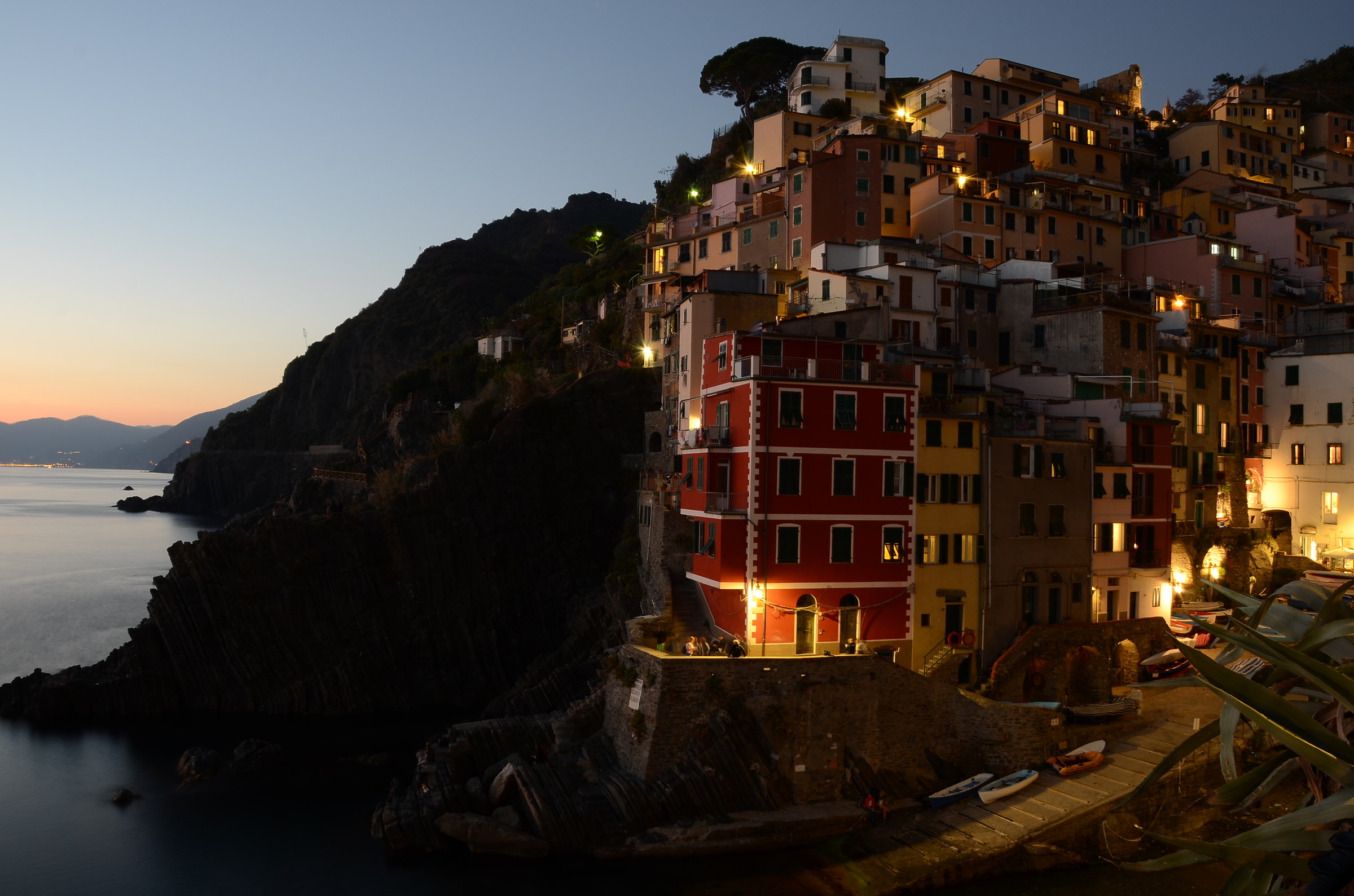 Sunset at Riomaggiore