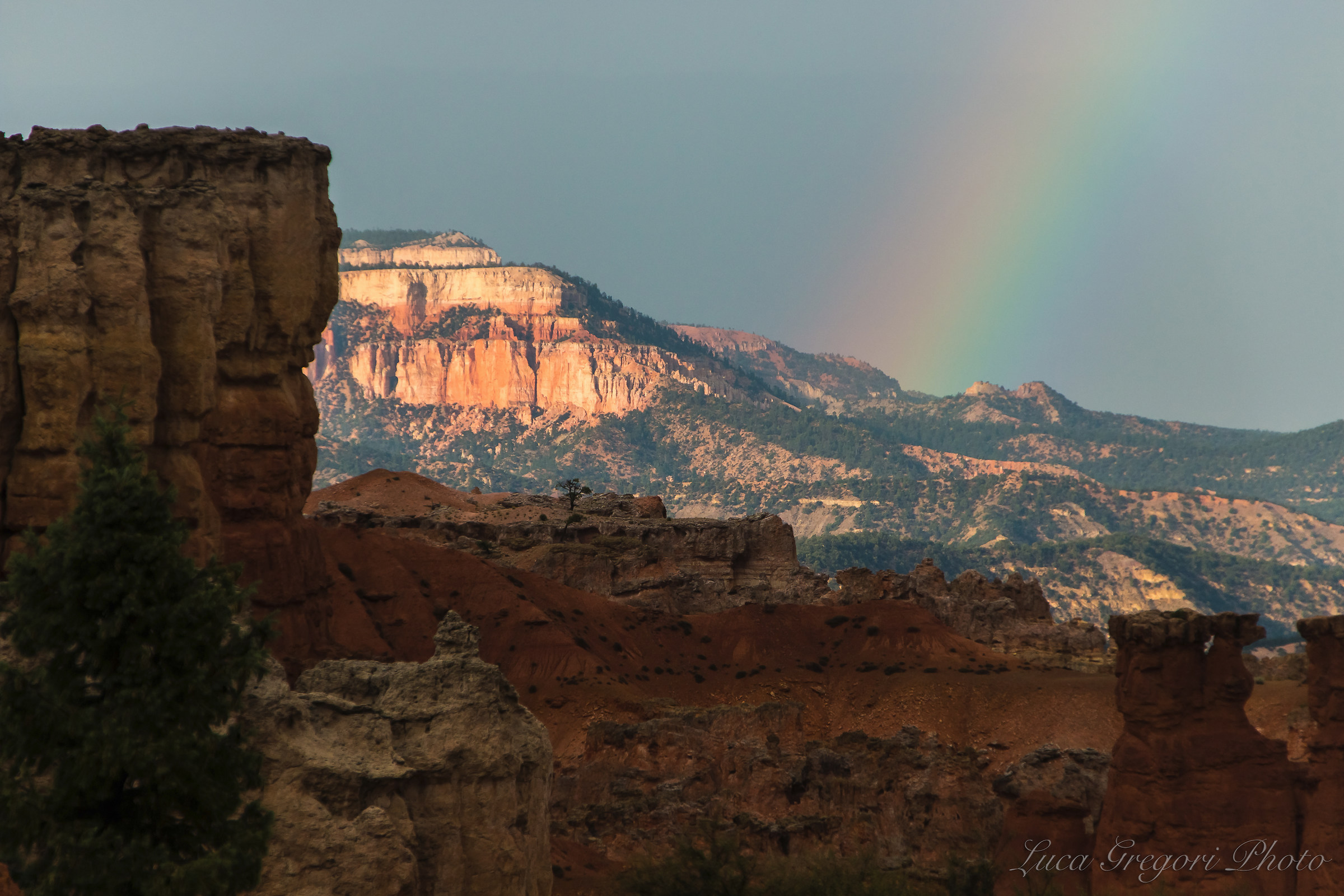 Rainbow Over Bryce Canyon