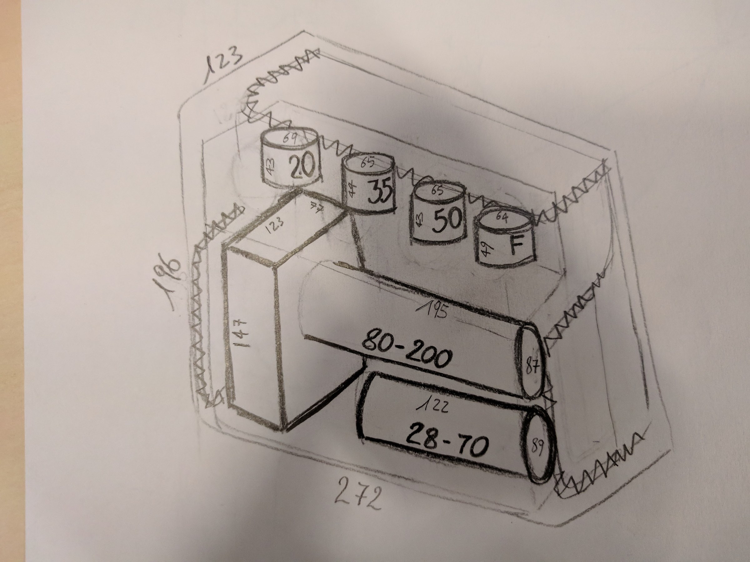 zaino ideale per corpo reflex pro+obbiettivi