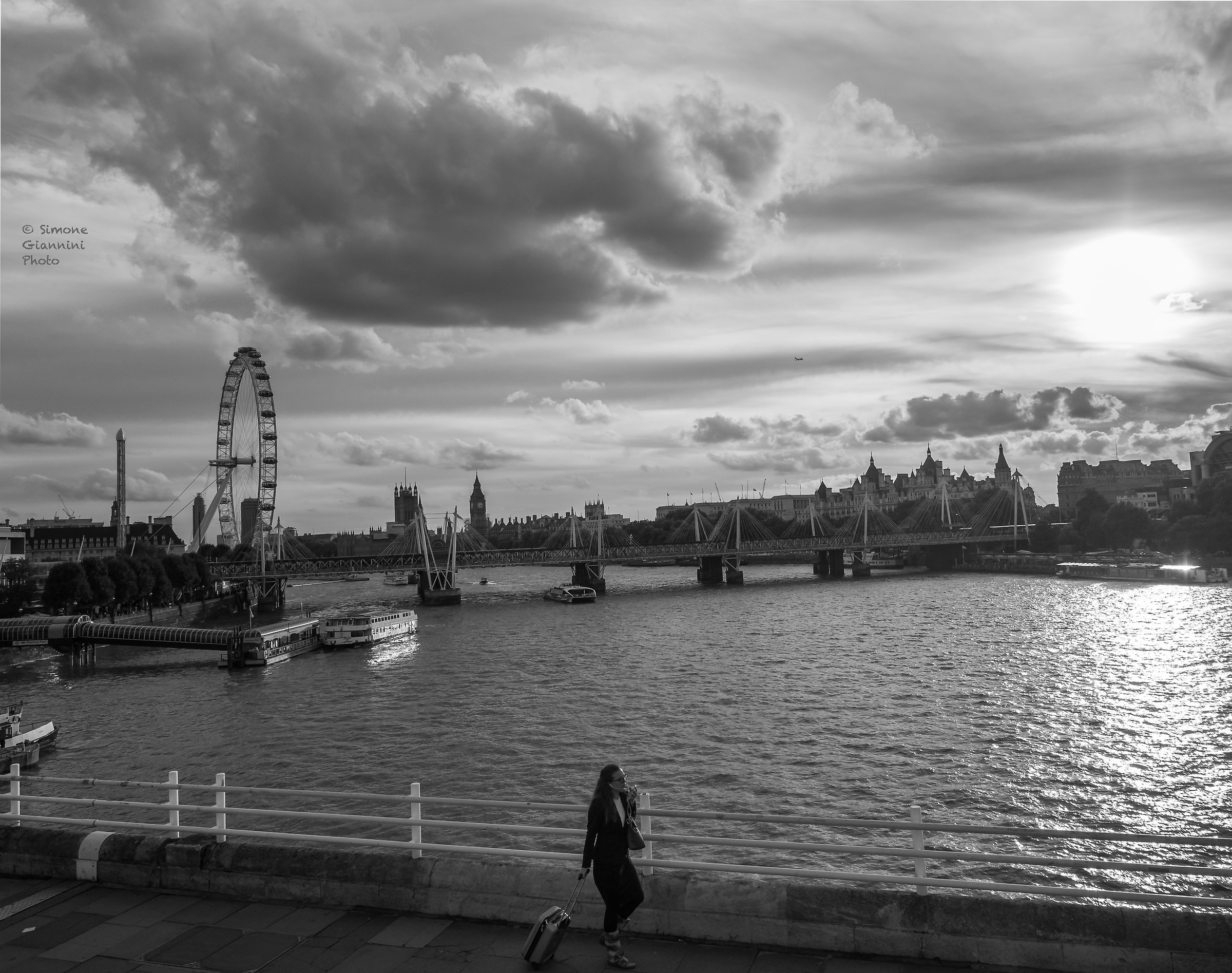 Walking in London...