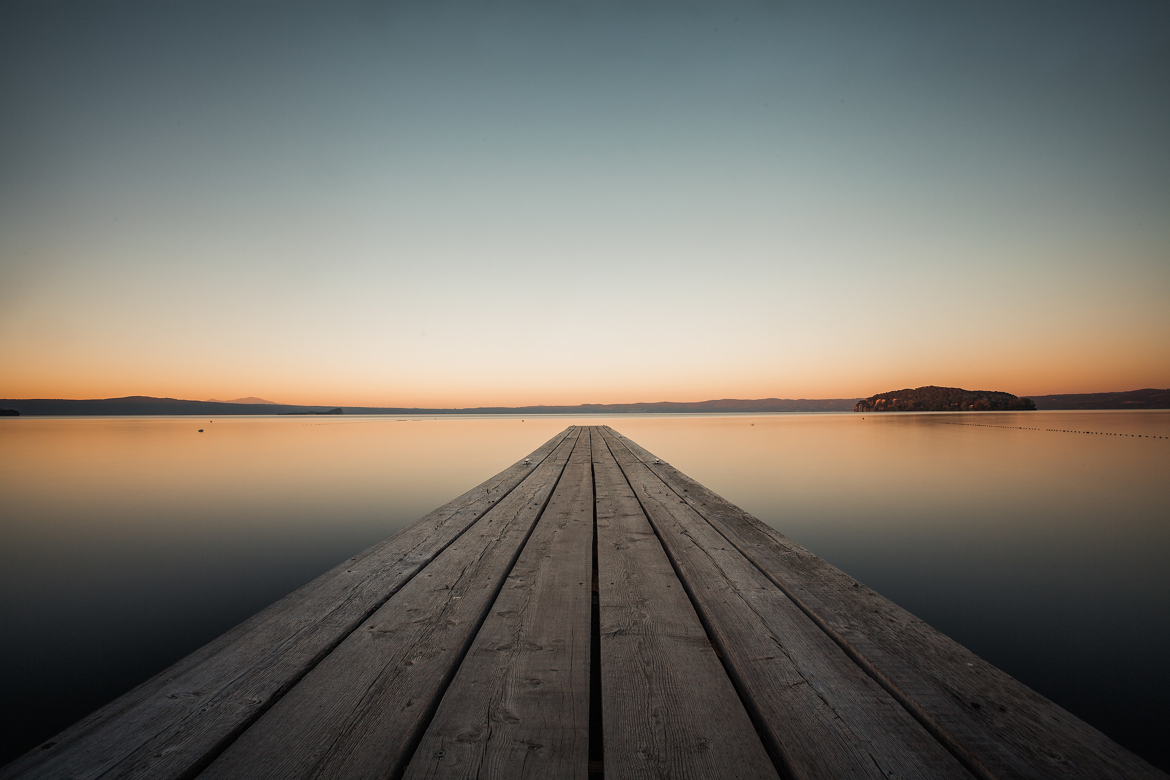 Pontile, lago di Bolsena