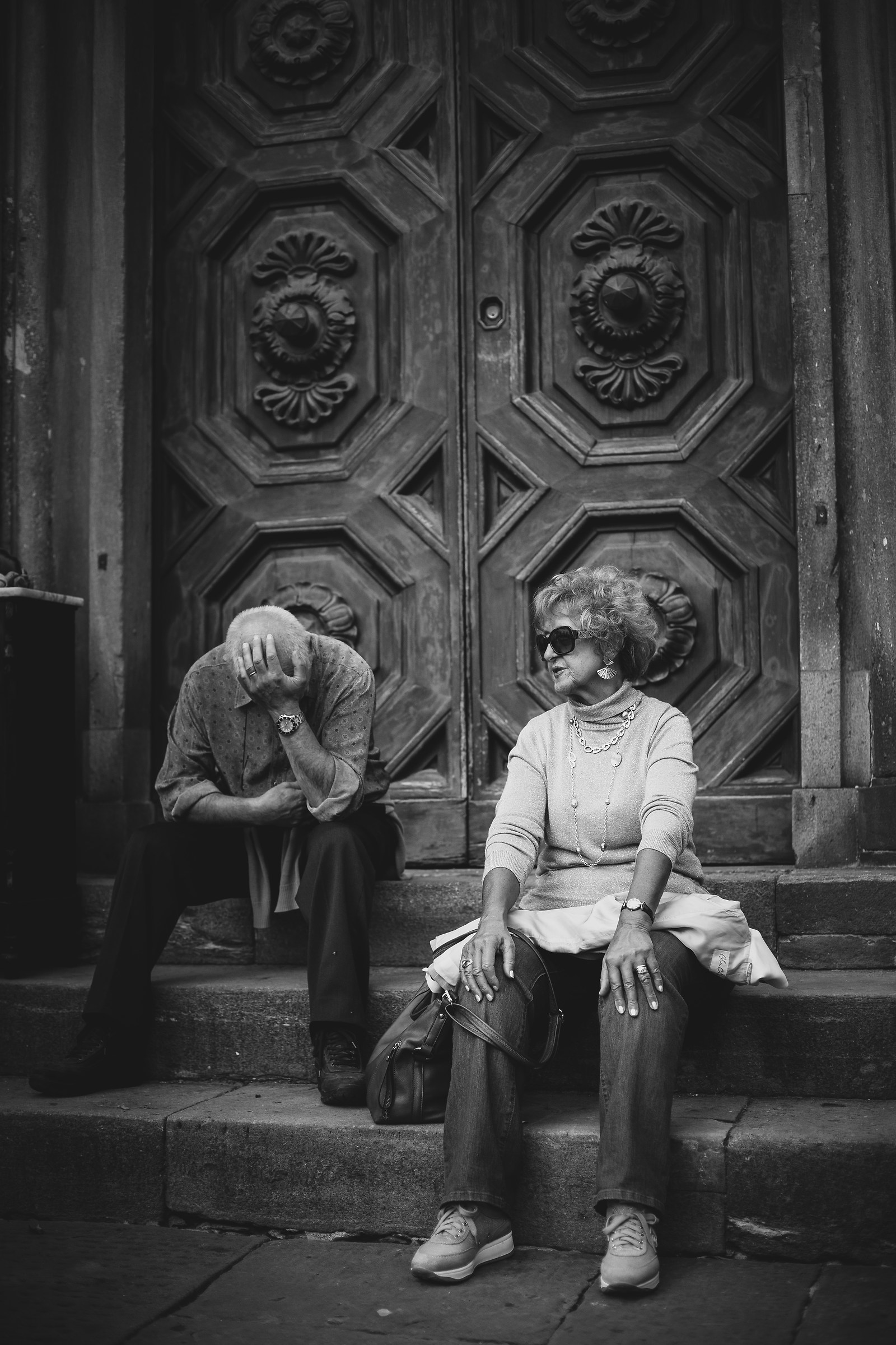 Typical situation between wife and husband