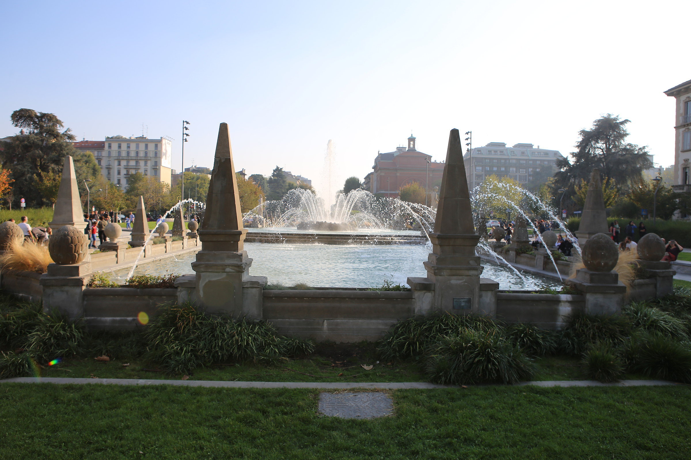 Fontana p.zza Giulio Cesare