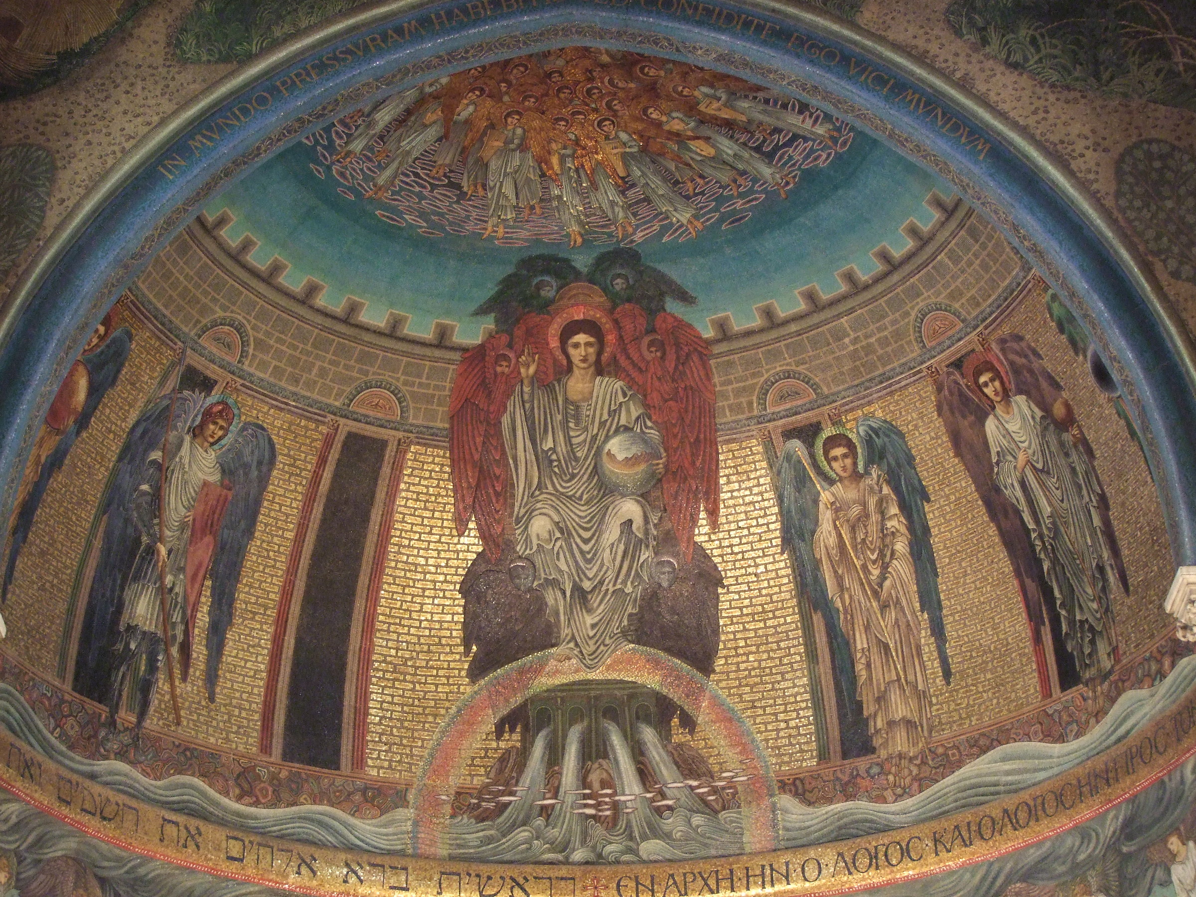 Abside della chiesa anglicana di SanPaolo entro le Mura