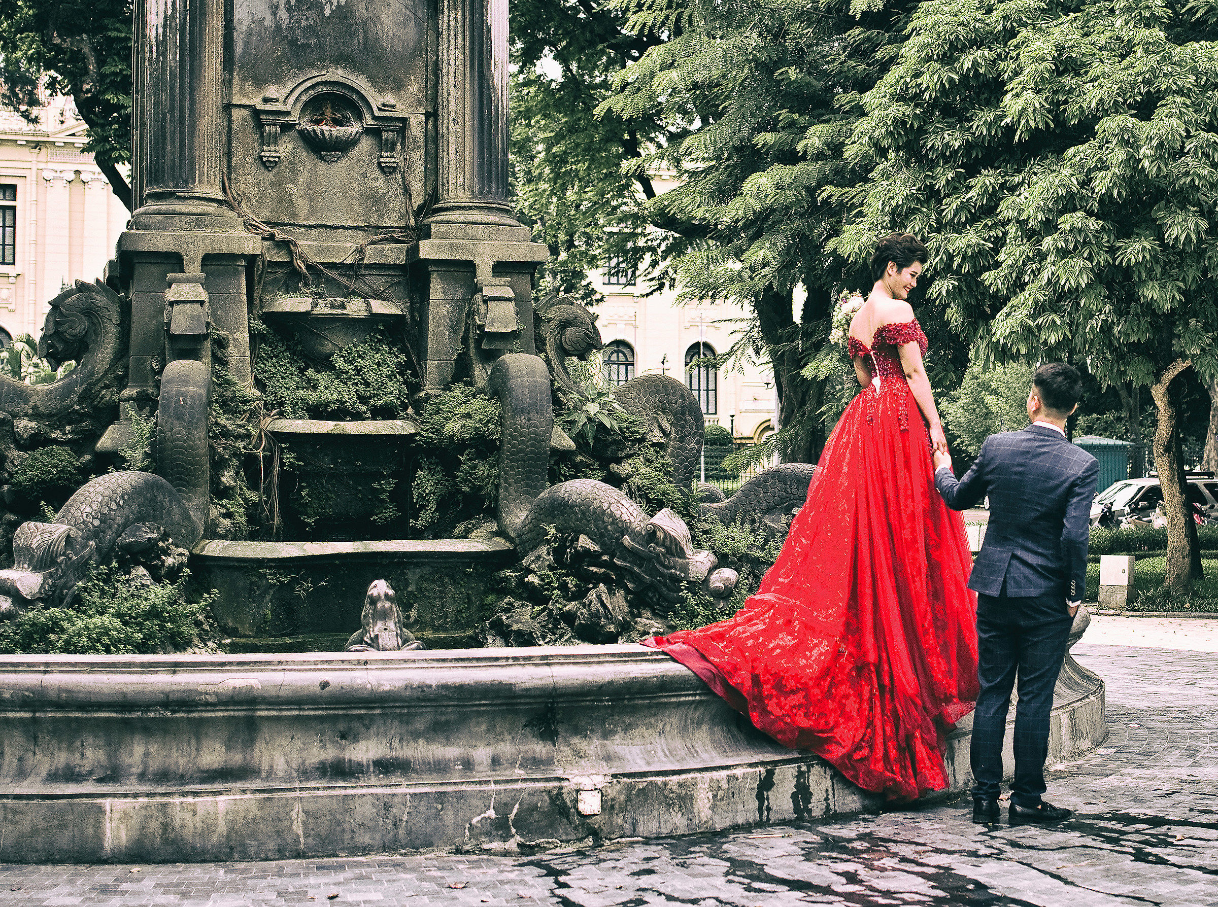 Stanno andando a casa per il primo wrestling