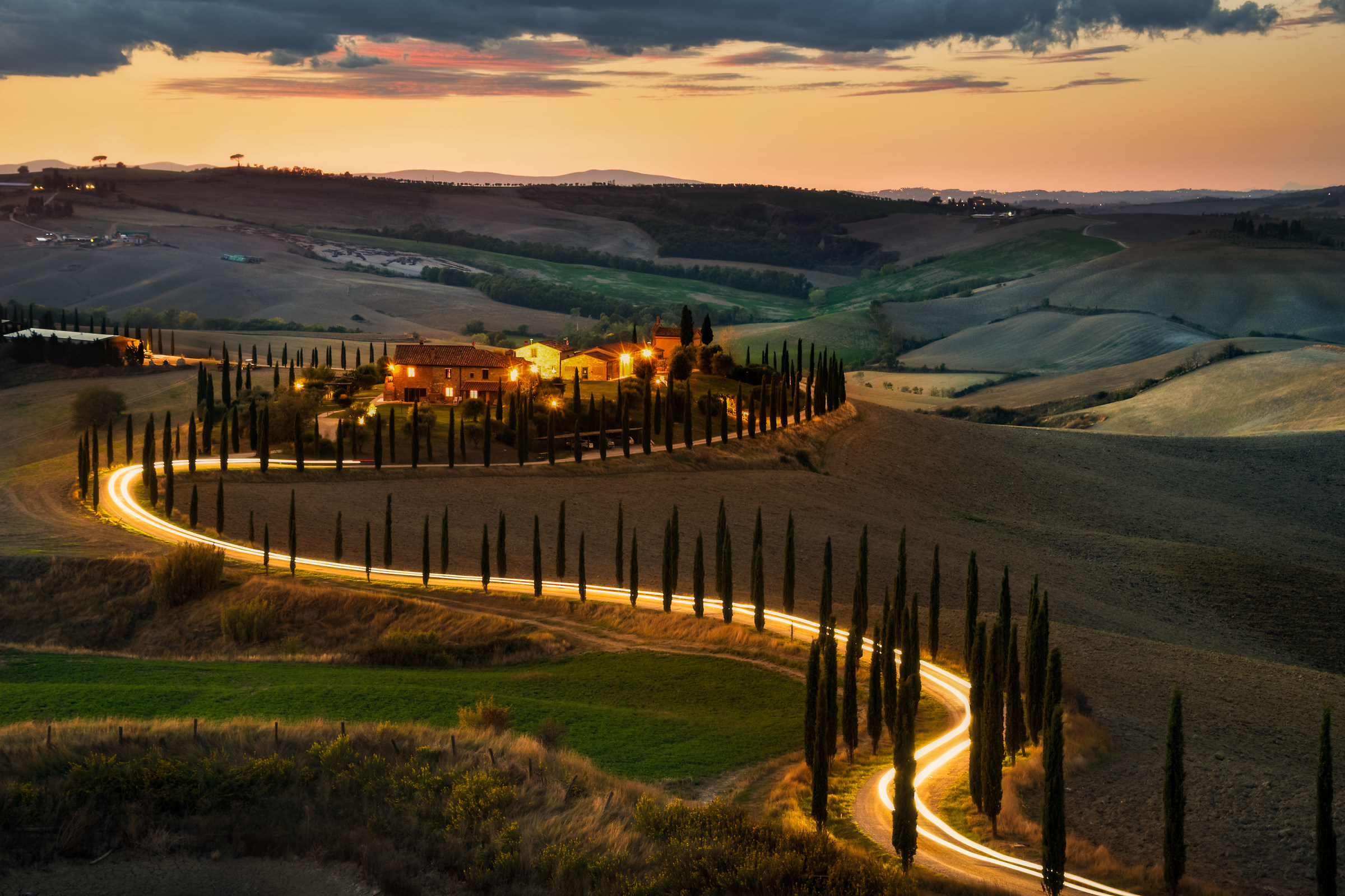 Luci e colori della Val d'Orcia